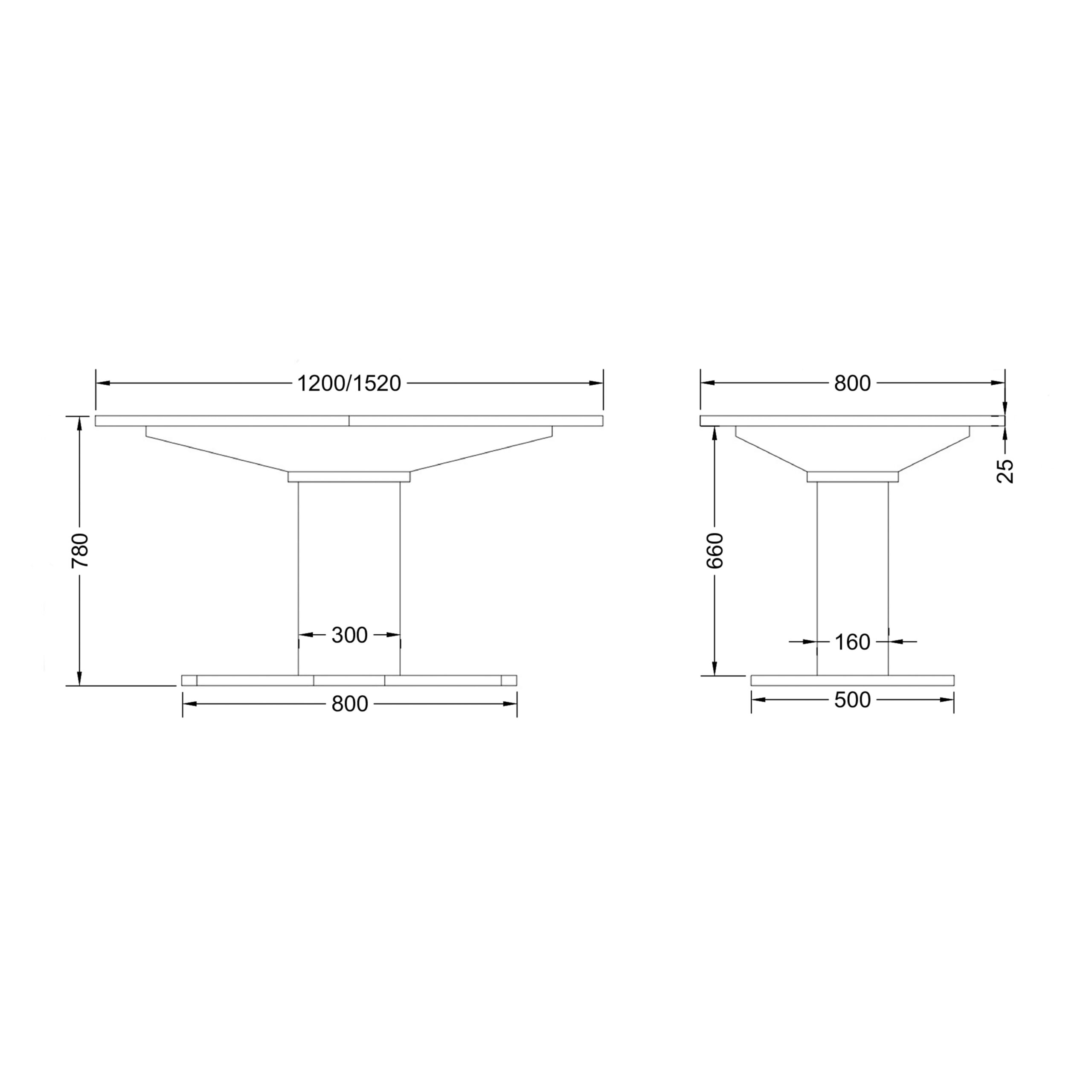 Стол КОРСИКА, матовый, фотопечать 1200(1515)*800, Мрамор белый 2/Белый матовый