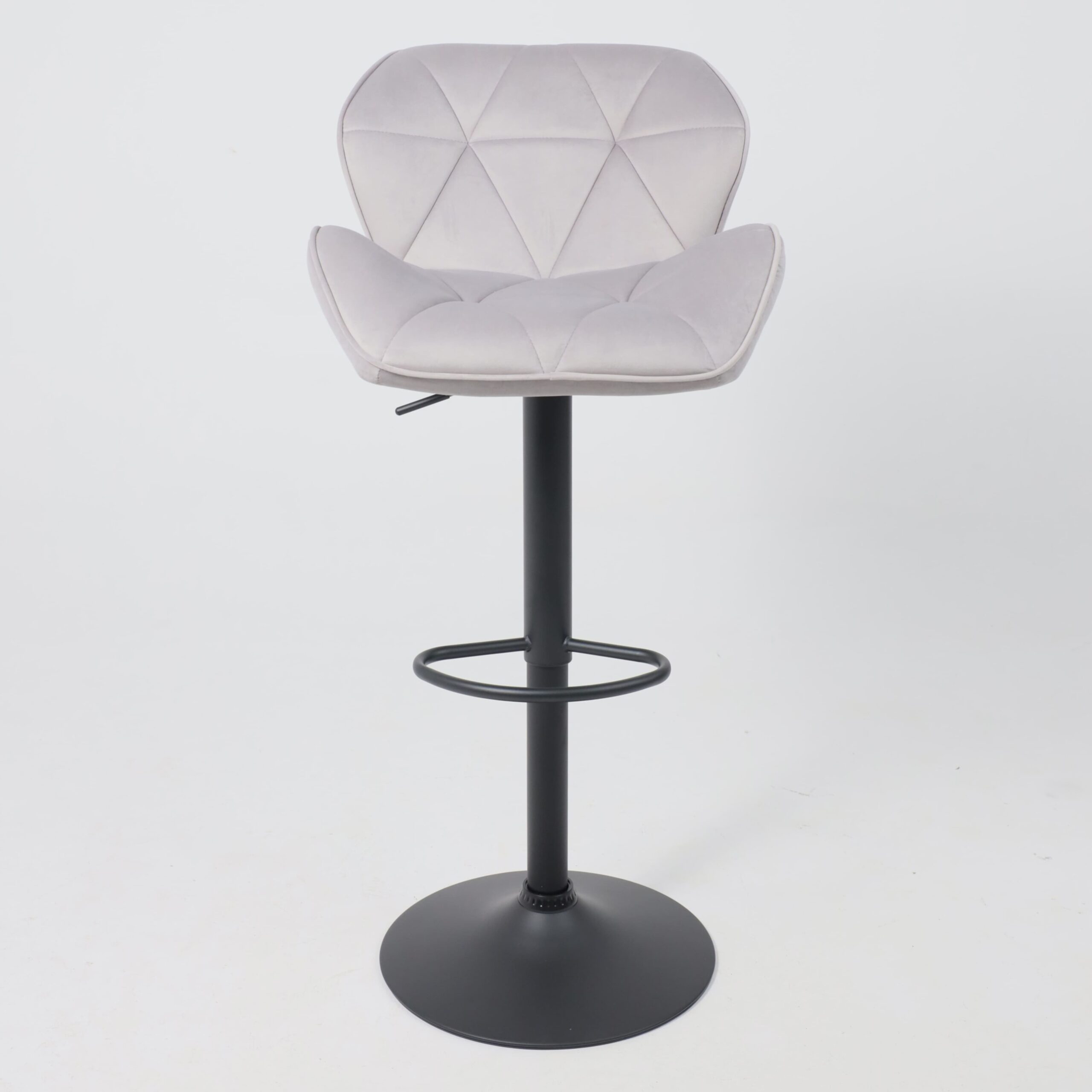 Кресло BERLIN, серый велюр HCJ-37/черный