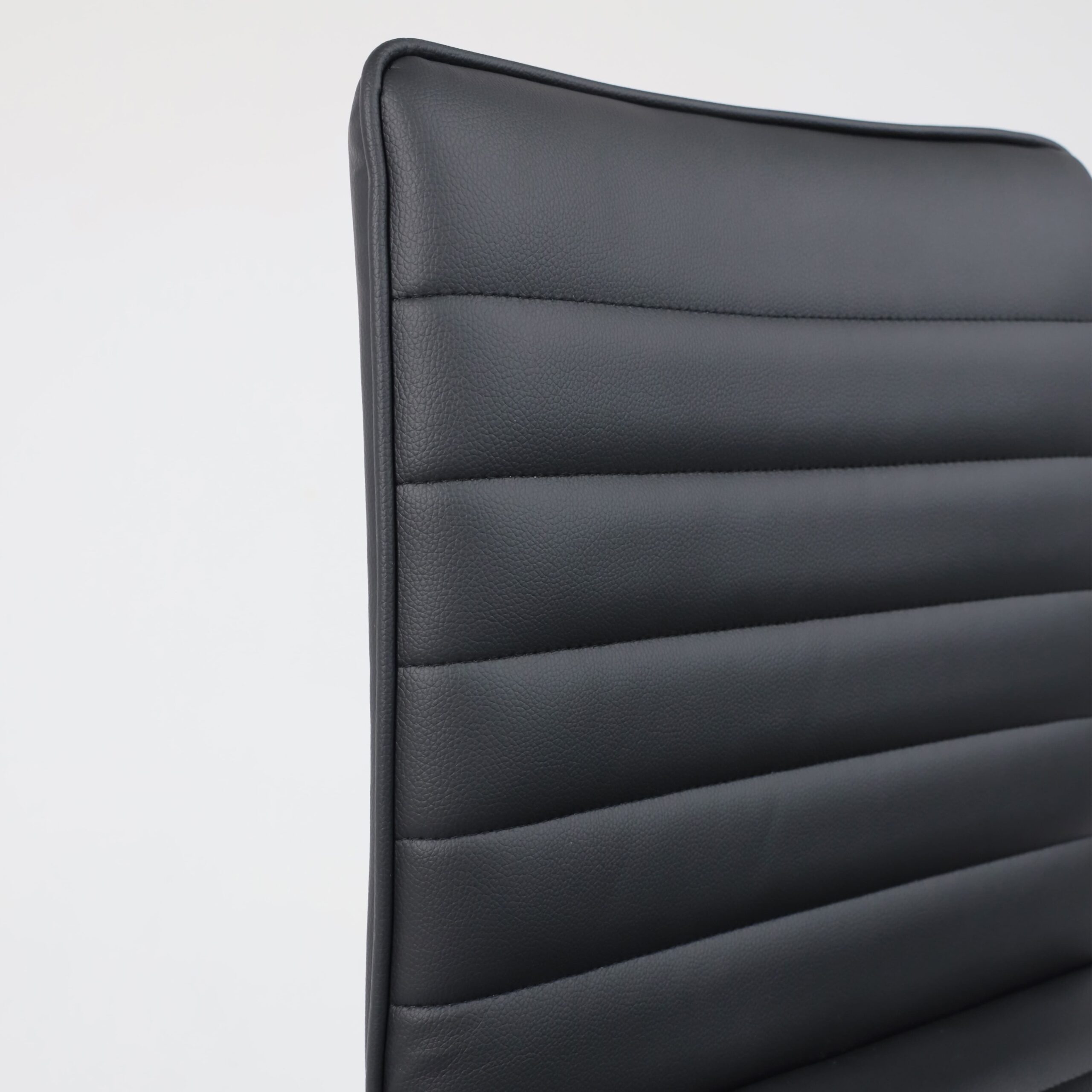 Стул барный CAPRI, экокожа,черный+черный/черный