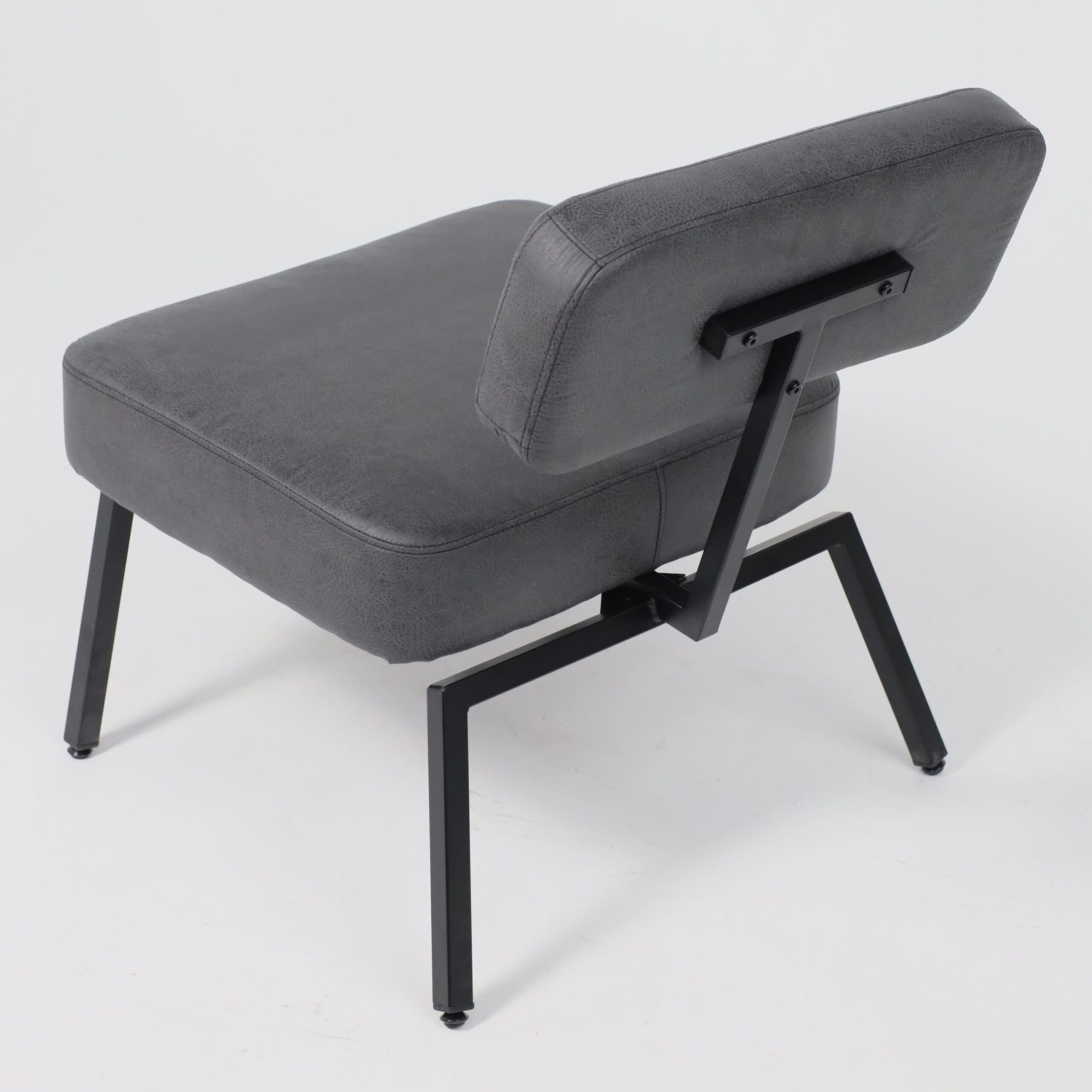 Кресло ASPEN, экокожа винтажный черный WATUSI 16/черный