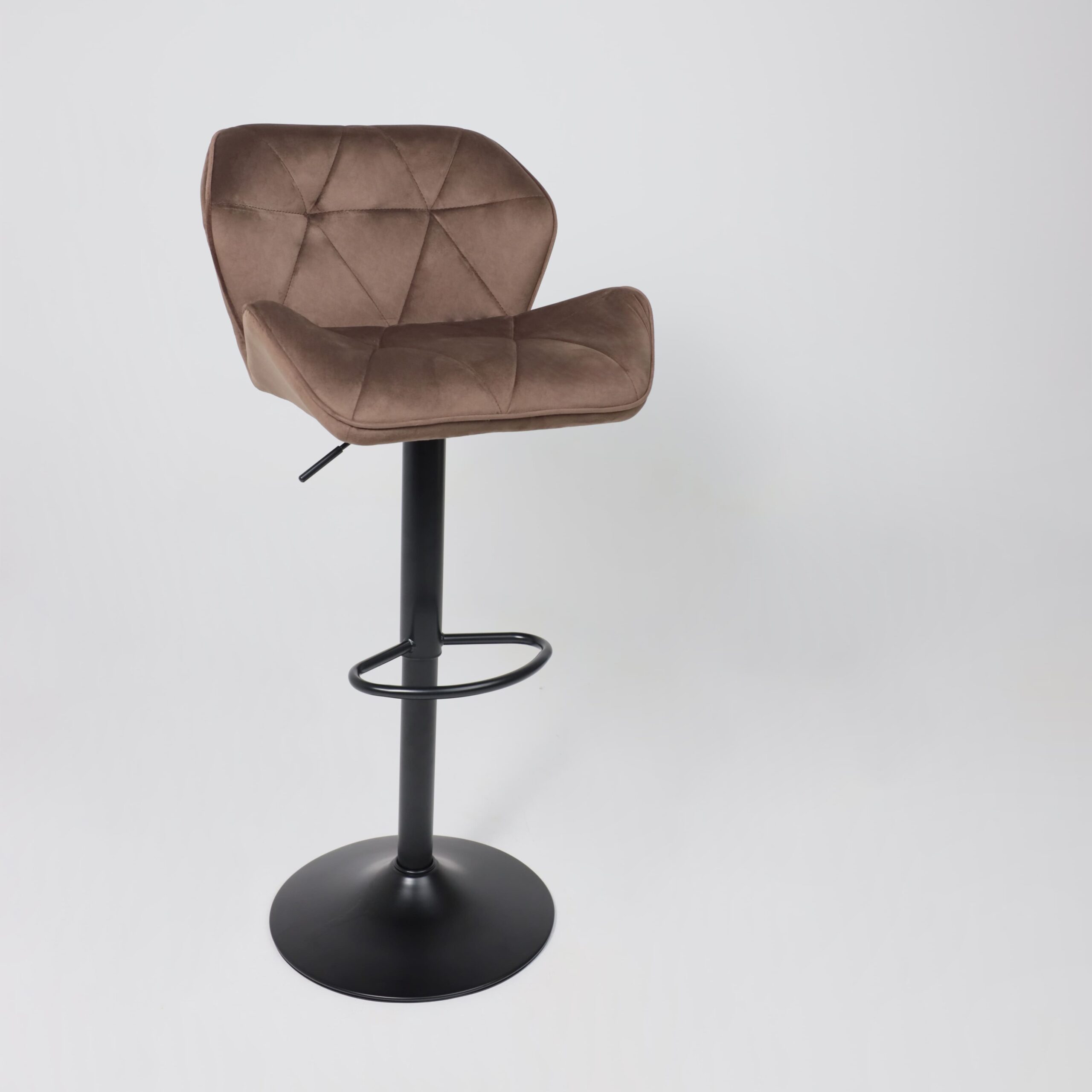 Кресло BERLIN, шоколадный велюр HCJ-10/черный