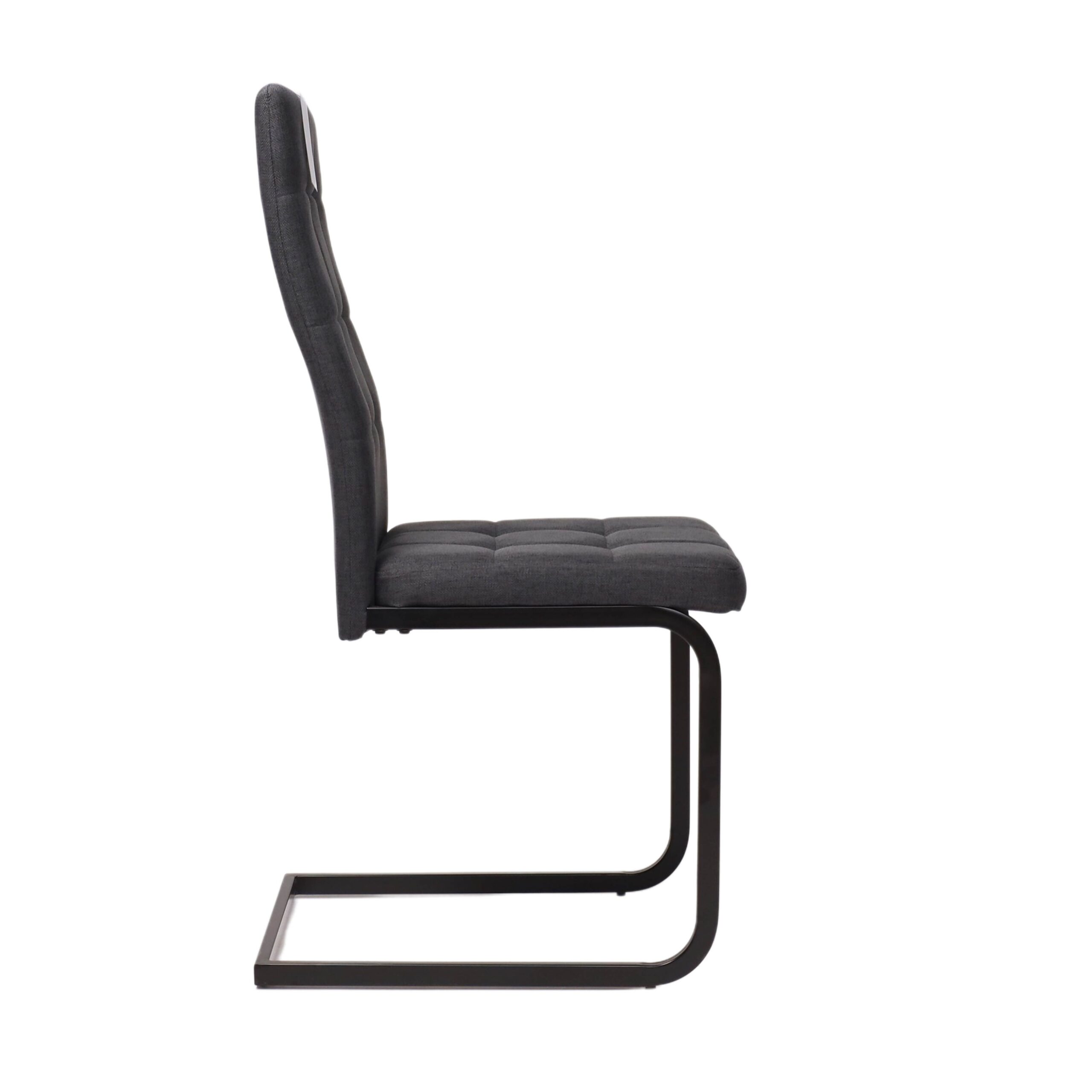 Стул OXFORD, темно-серая ткань Seattle-007/черный