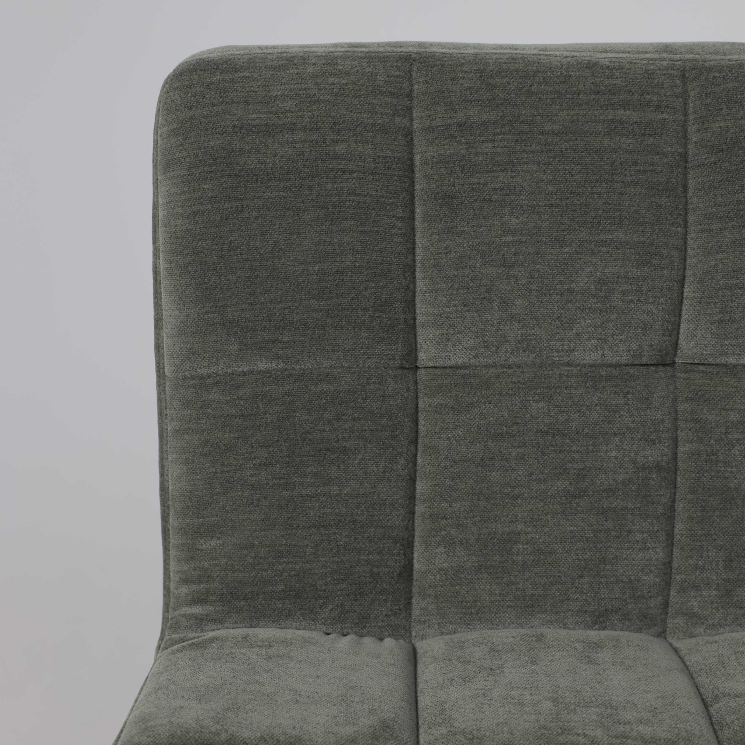 Стул барный LOGOS, темно-зеленый шенилл Ote Canna 352/черный