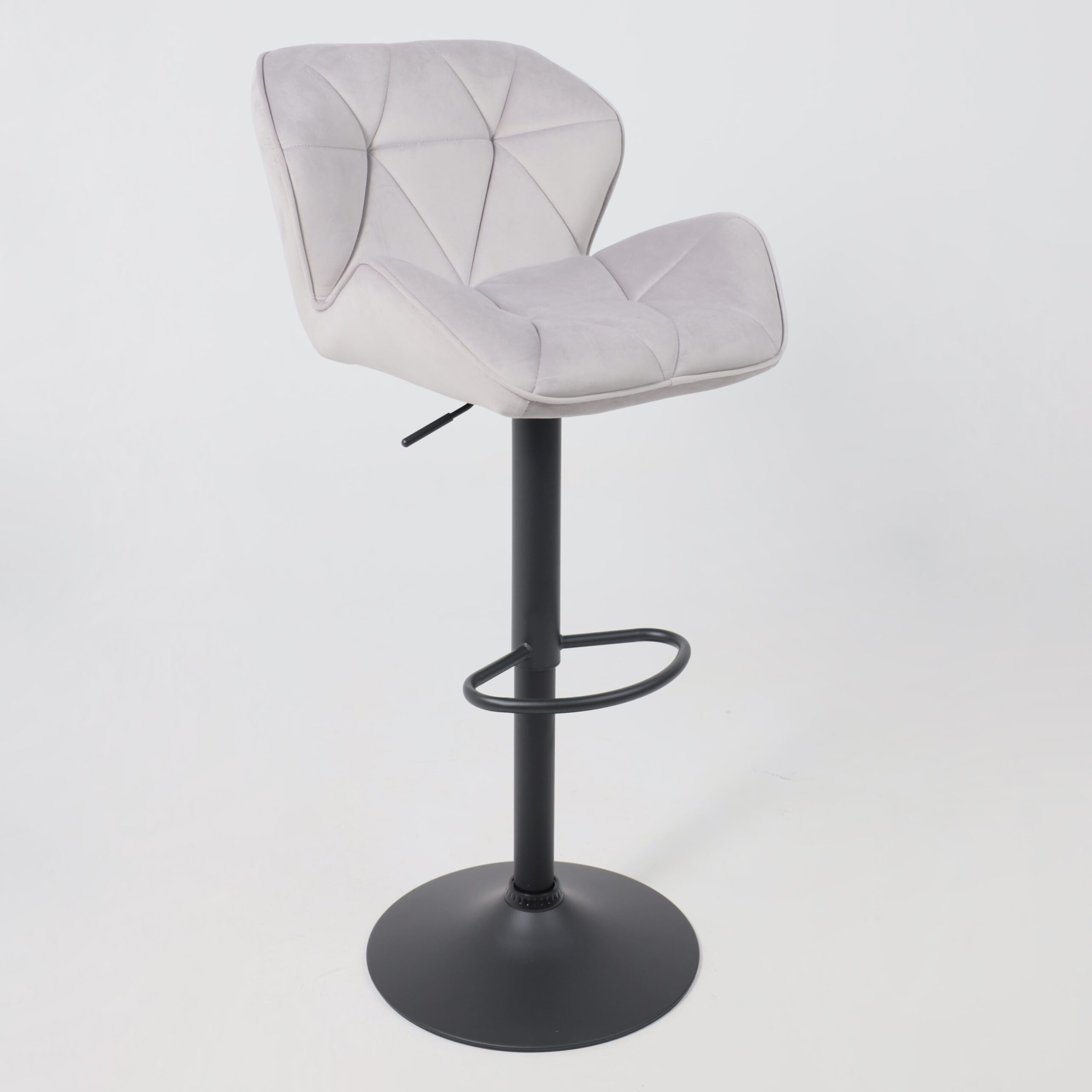 Кресло BERLIN, серый велюр HCJ-37/черный