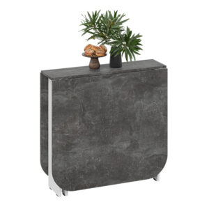 Стол-книжка Т1, 232(1600)*800, подстолье белый/столешница ателье темный