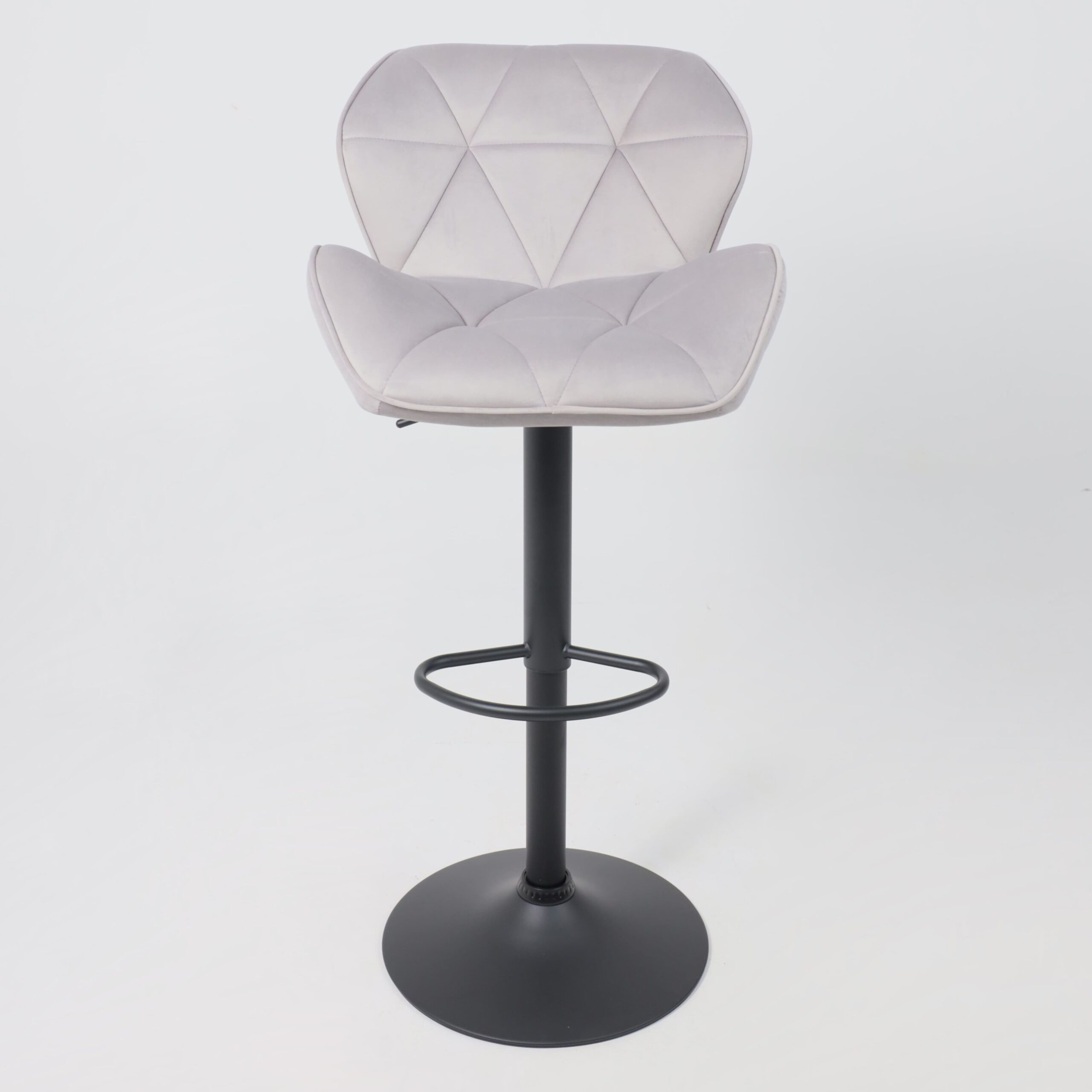 Кресло BERLIN, серый велюр HCJ-37/черный