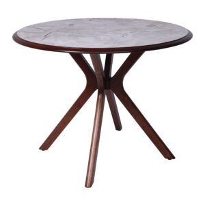 Стол ПЕКИН-1000, d1000*750, пл. Азул Оникс/орех