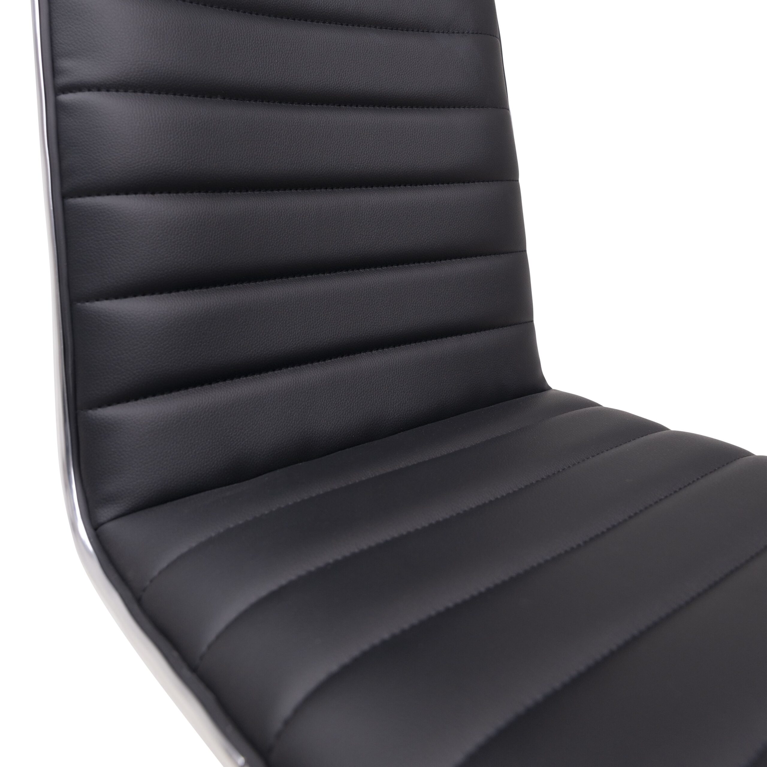 Стул барный CAPRI, экокожа, черный/хром