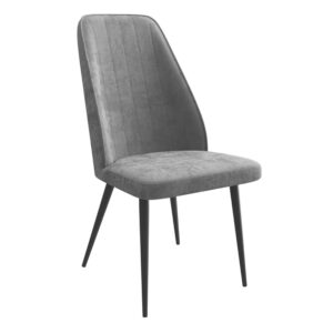 Стул LEONARD M, b22 GREY LUXчерный