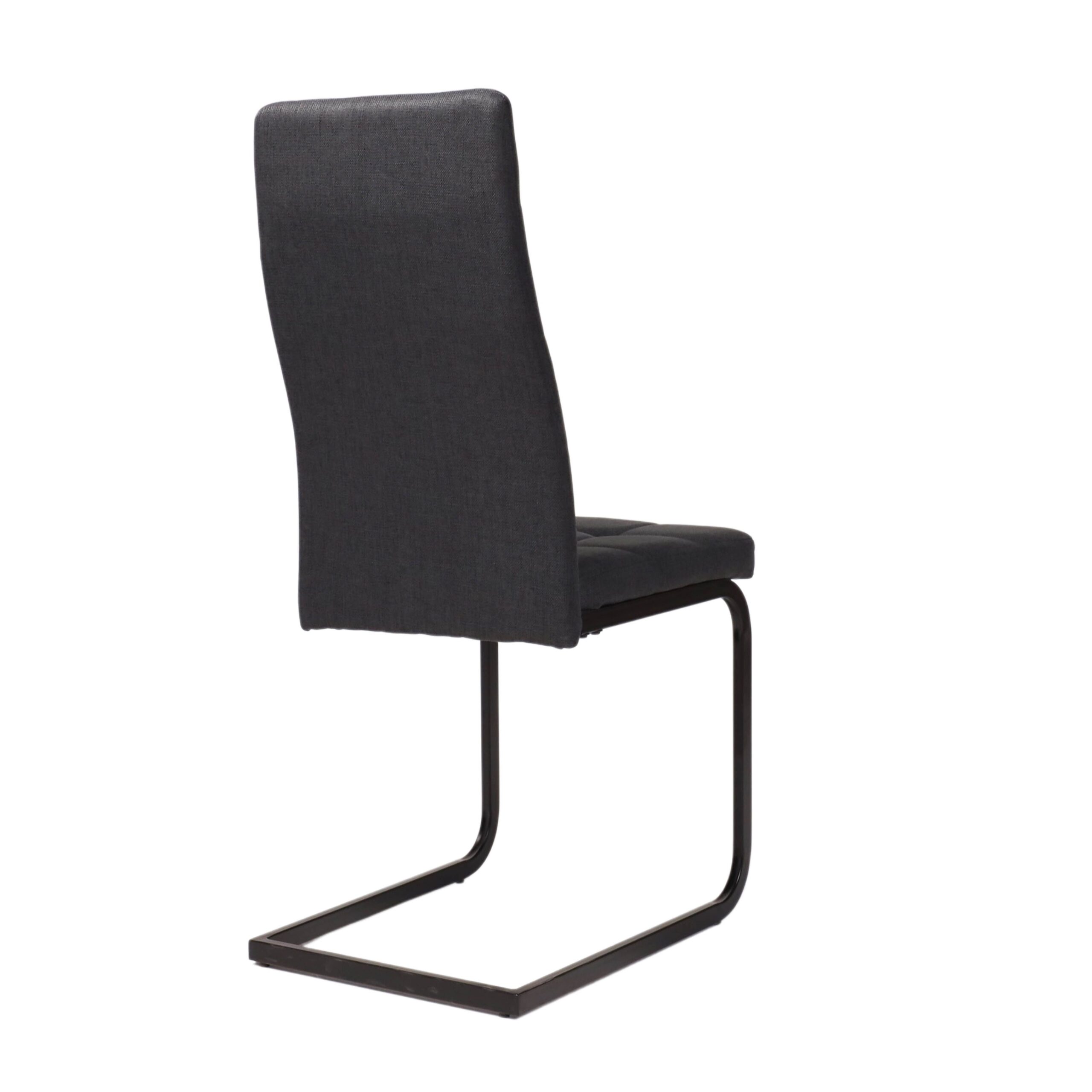 Стул OXFORD, темно-серая ткань Seattle-007/черный