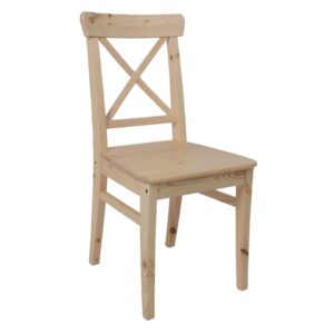 Стул Ингольф, тон 15,  прозрачный лак