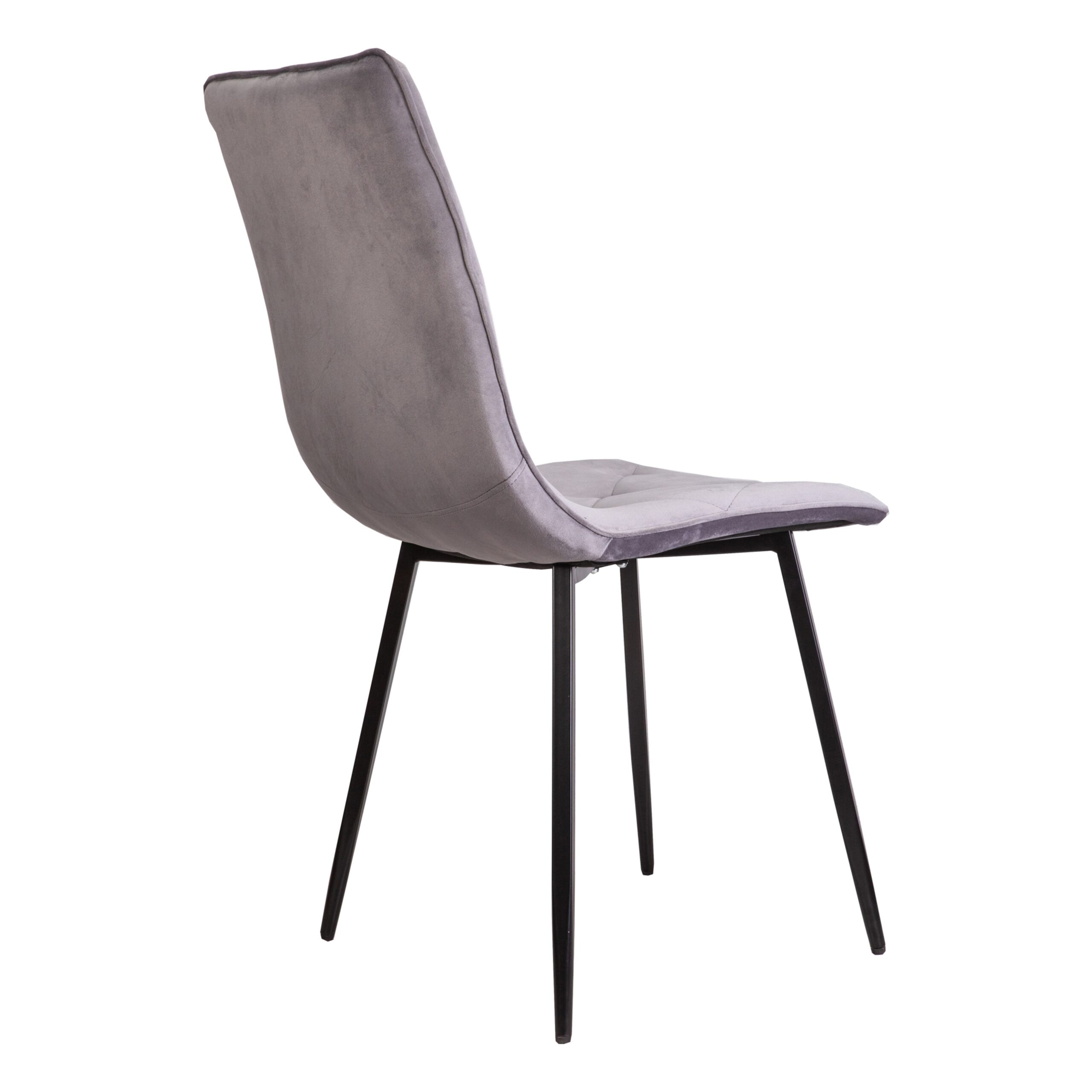 Стул MIRA, светло-серый велюр HLR20/черный