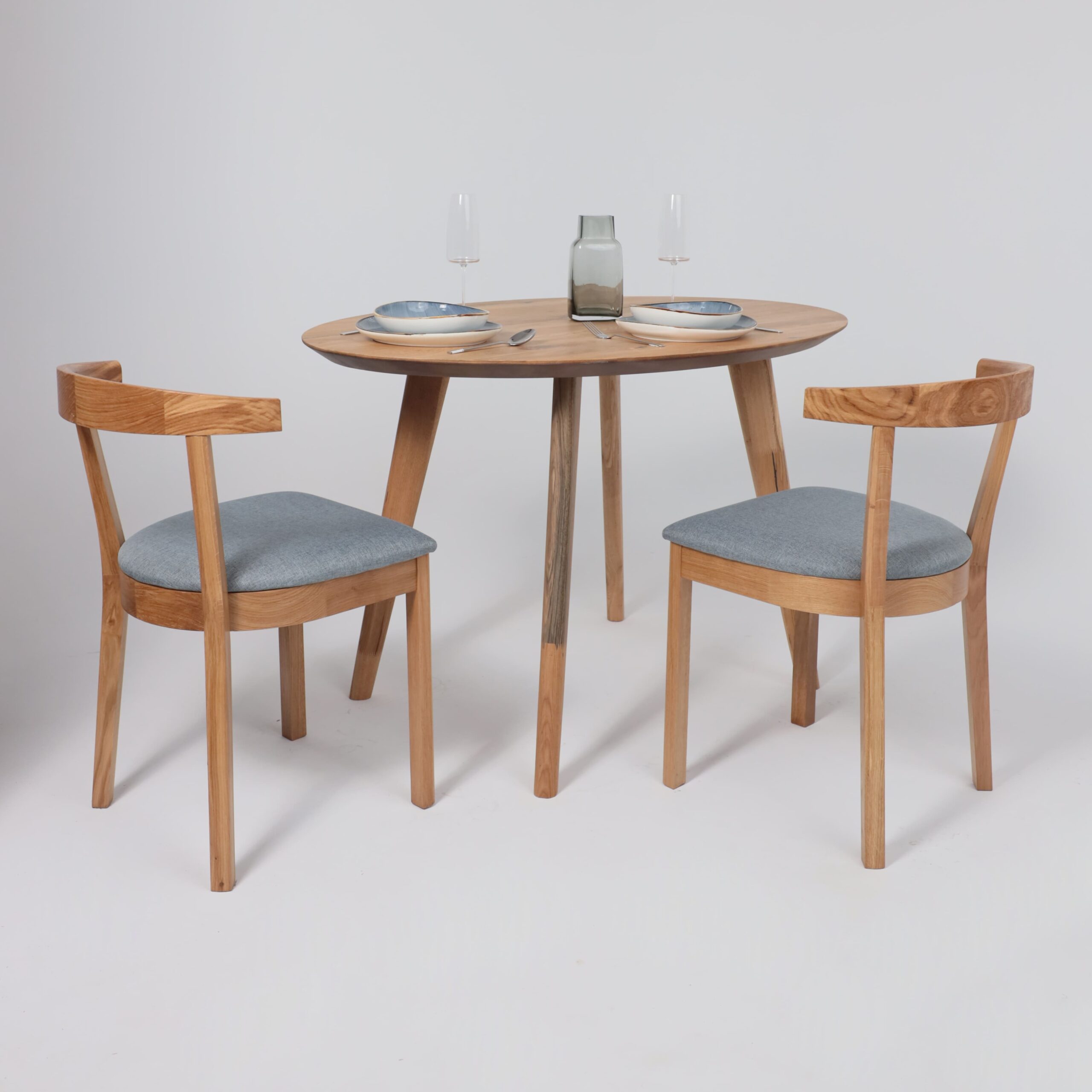 ПОДСТОЛЬЕ КС-60 массив, дуб натуральный (4 шт)