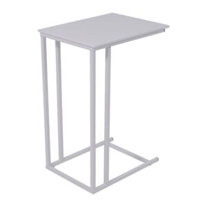 Стол журнальный ПРЕСТИЖ,  МДФ белый/белый, 400*300*585