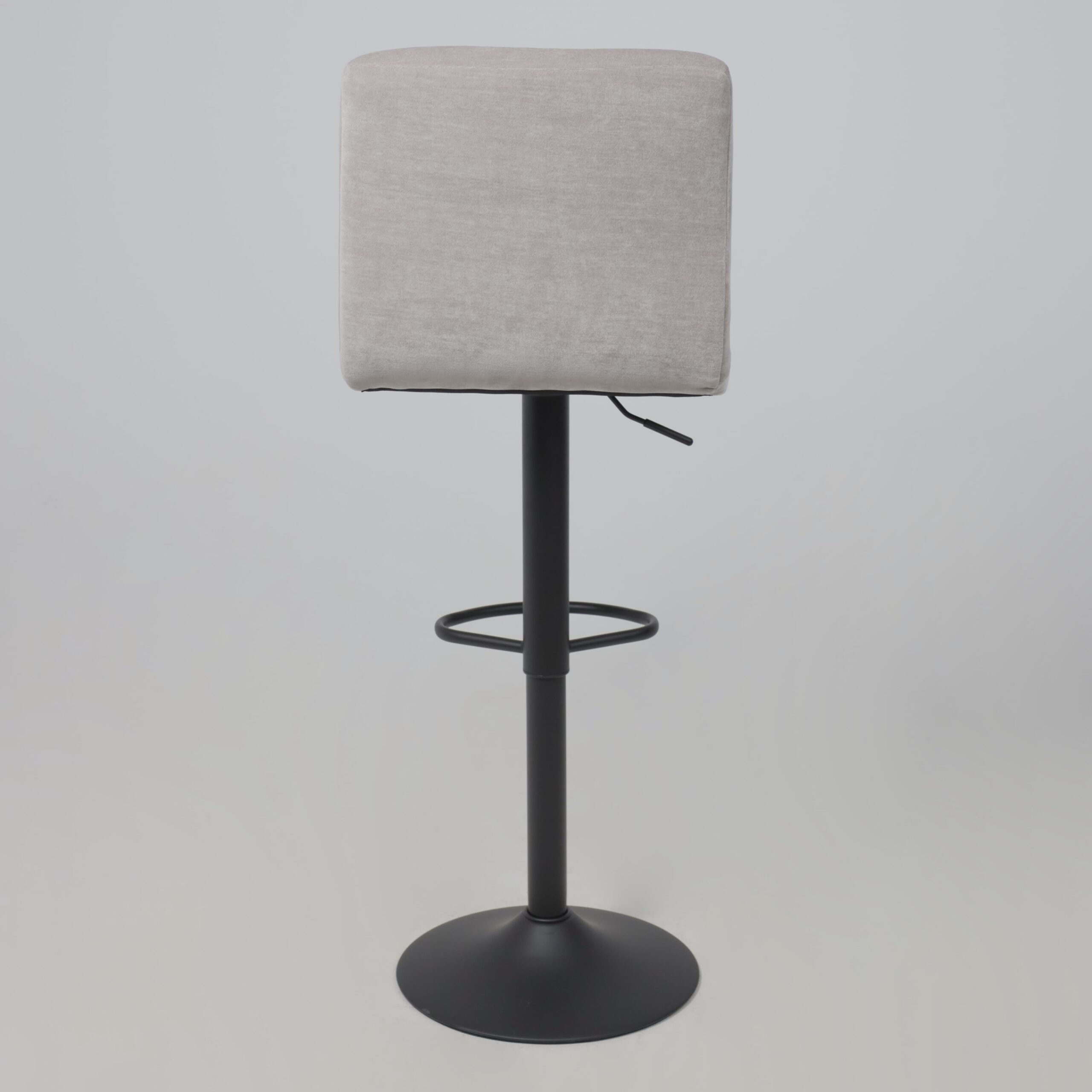 Стул барный LOGOS, серый шенилл Ote Canna 452/черный