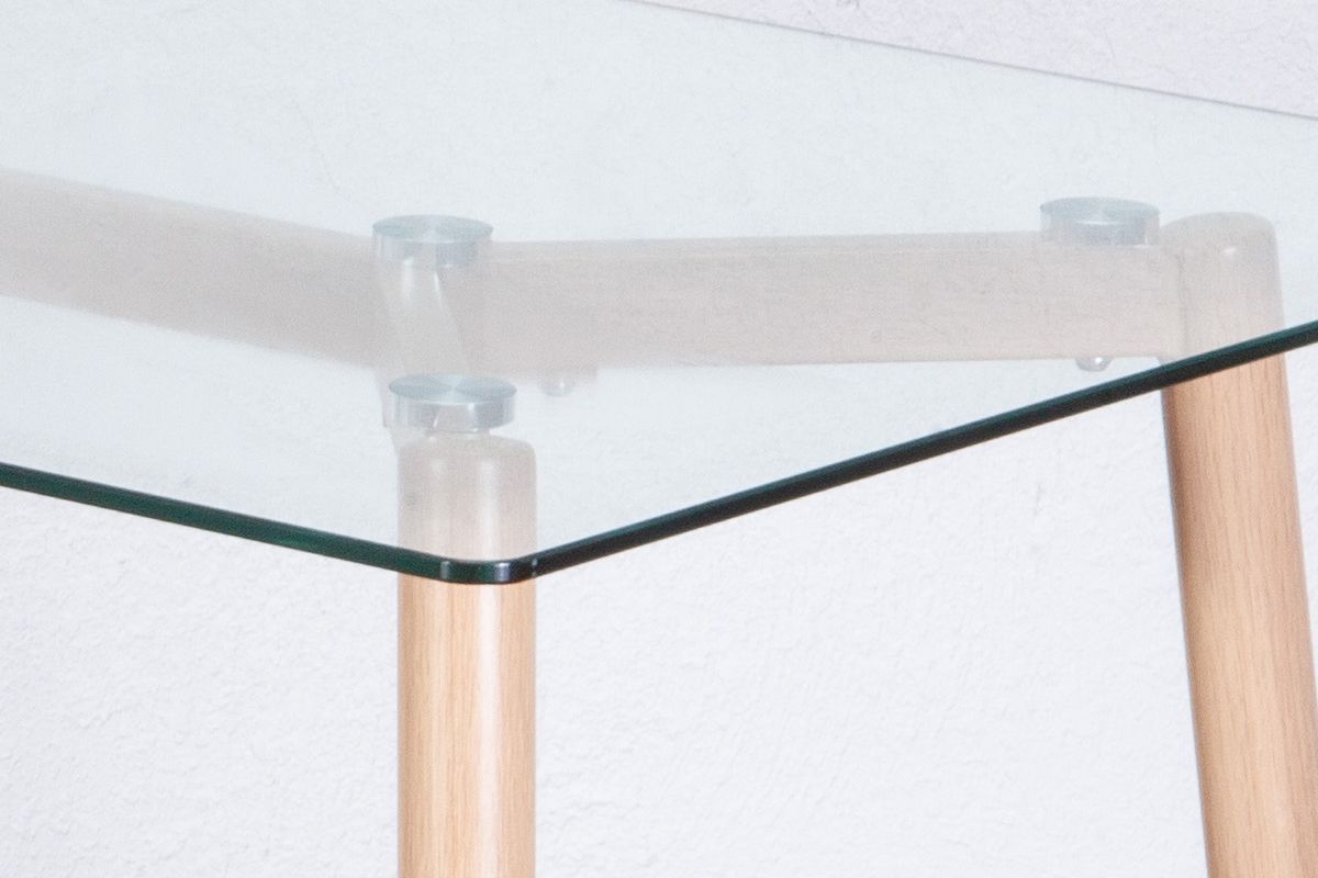 Стол GERDA, 120*70*75, стекло/металл