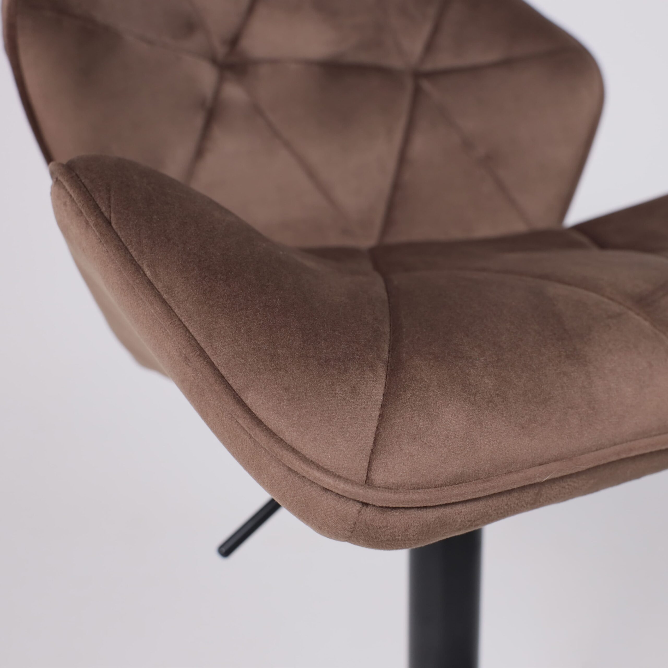 Кресло BERLIN, шоколадный велюр HCJ-10/черный