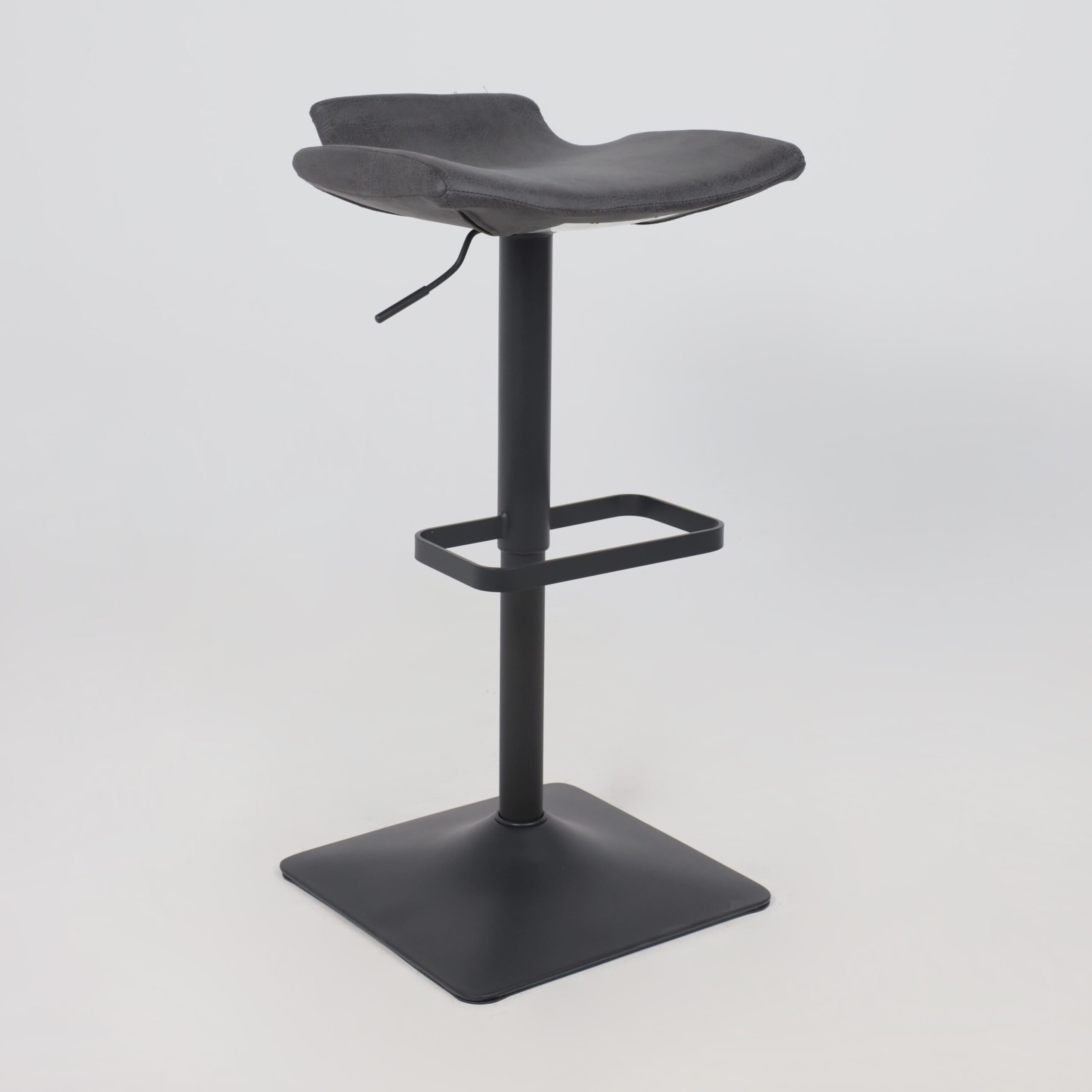 Стул FINCH, барный, экокожа, винтажный черный WATUSI 16/черный