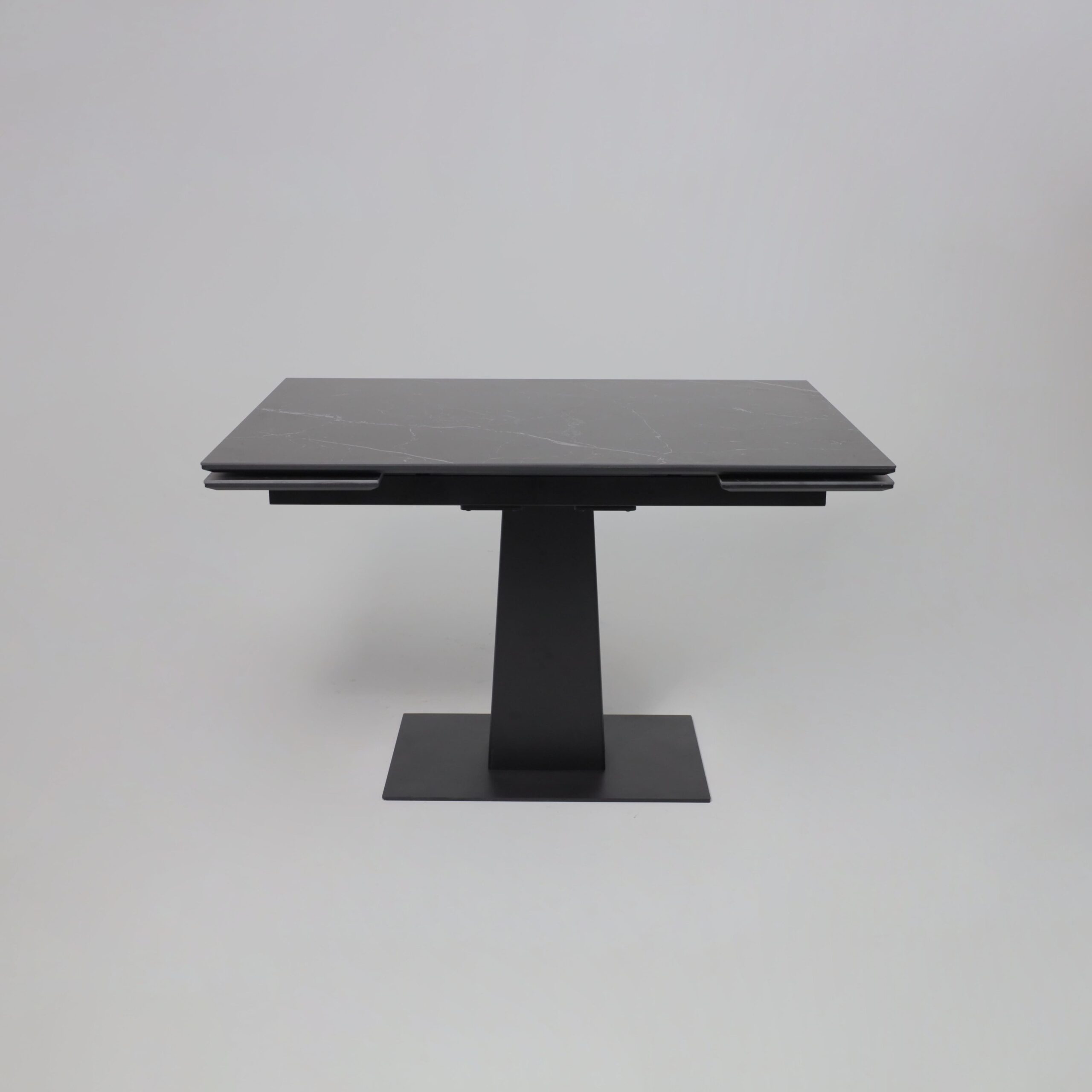 Стол AV 2119, МДФ+керамика, раздвижной 1200 (1800)*800 черный, матовый SHAKESPEARE/черный