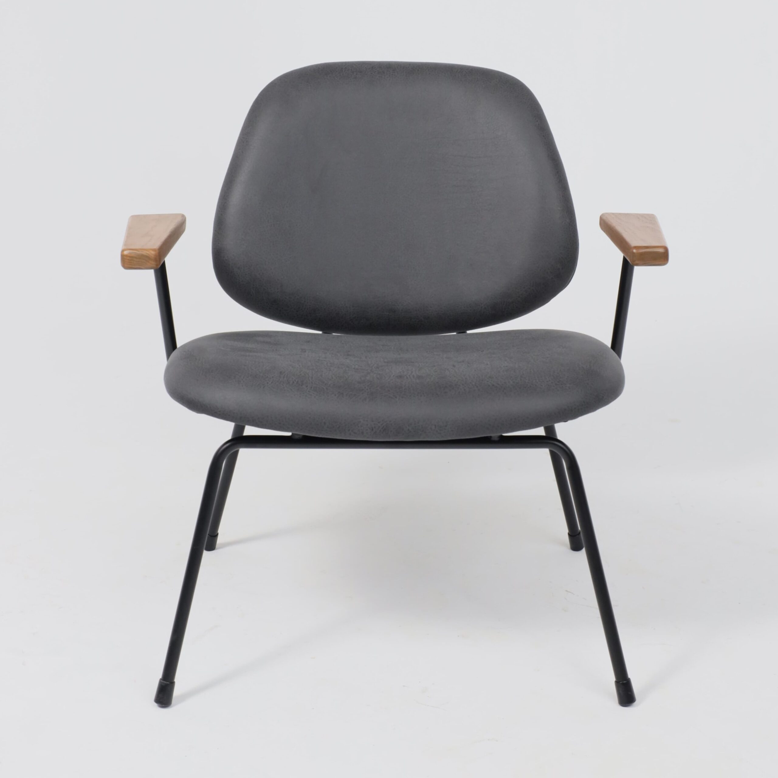 Кресло RUDO, экокожа винтажный черный WATUSI 16/черный