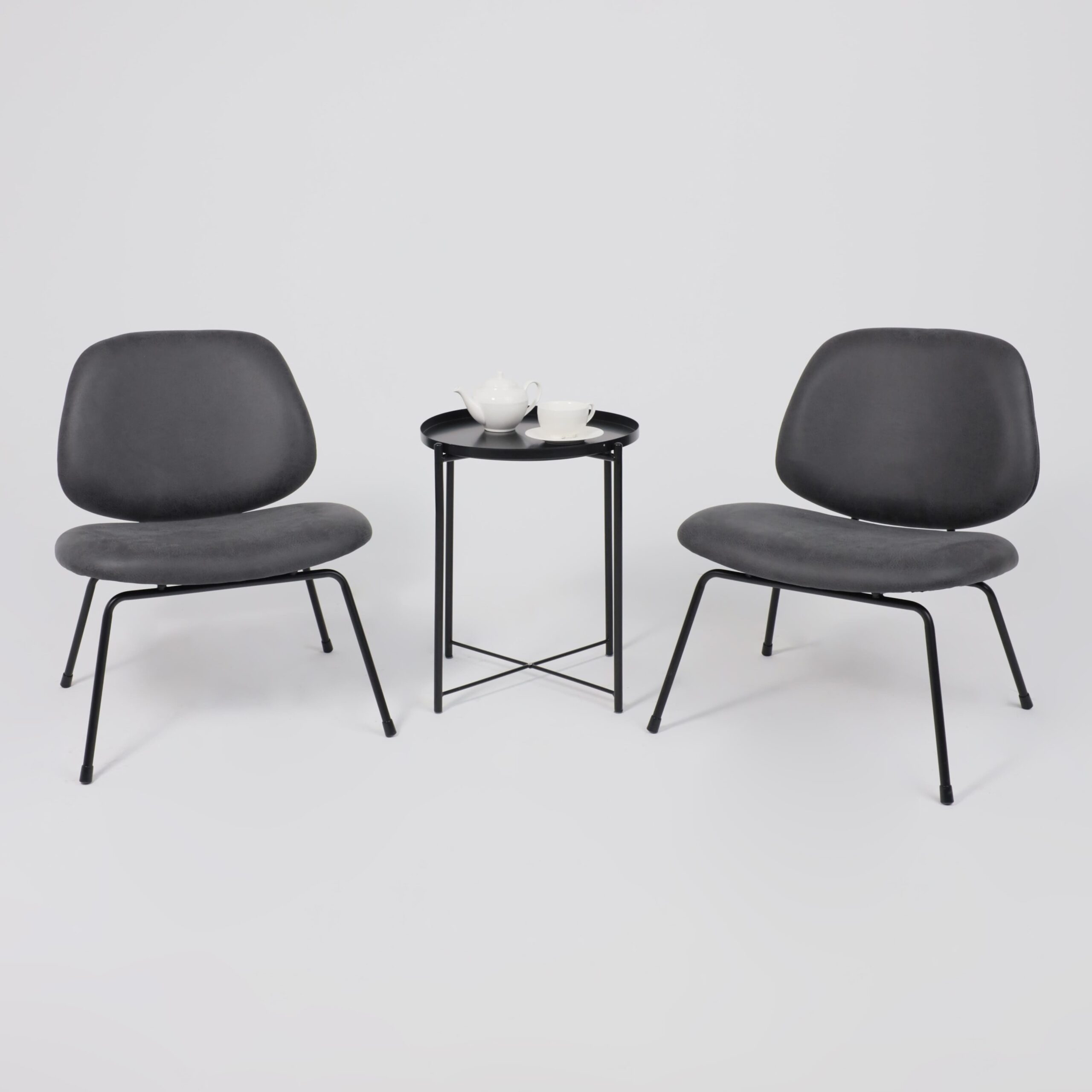 Кресло SWAY, экокожа винтажный черный WATUSI 16/черный