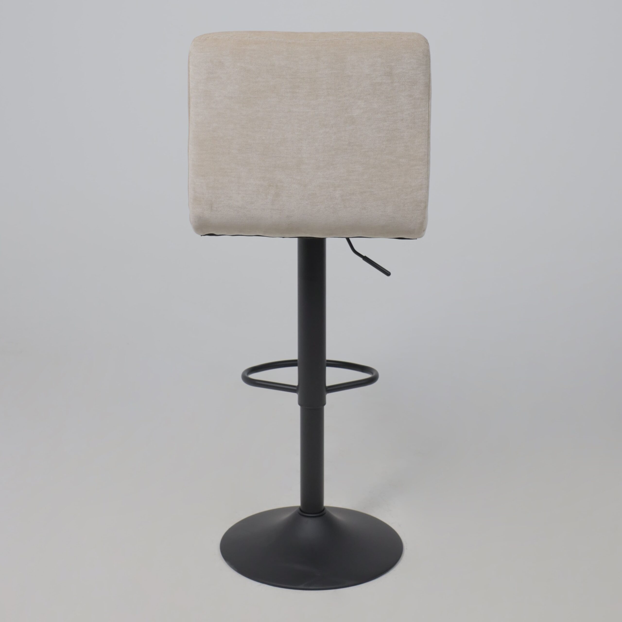 Стул барный LOGOS, бежевый шенилл Ote Canna 170/черный