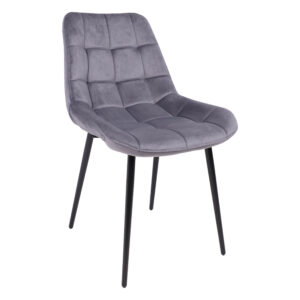 Стул AV 405, темно-серый бархат H-15/черный
