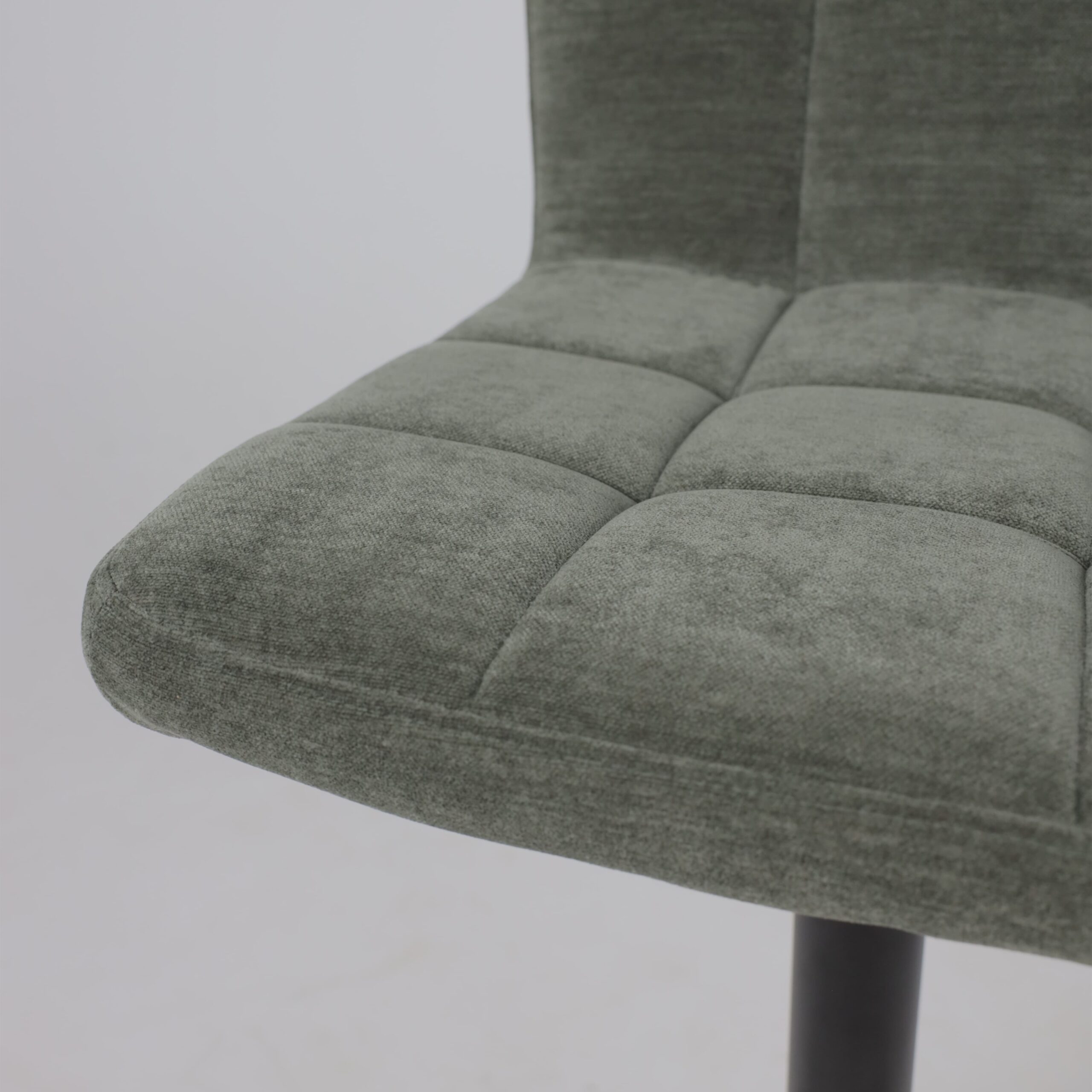 Стул барный LOGOS, темно-зеленый шенилл Ote Canna 352/черный