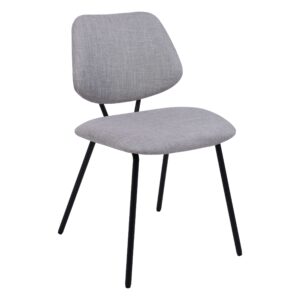 Стул DIXIE, серая ткань/черный