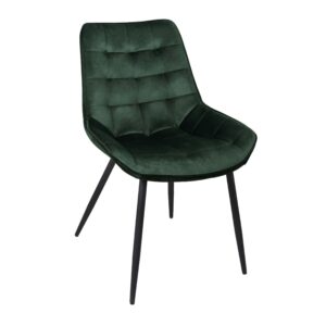 Стул DARREN, темно-зеленый/черный