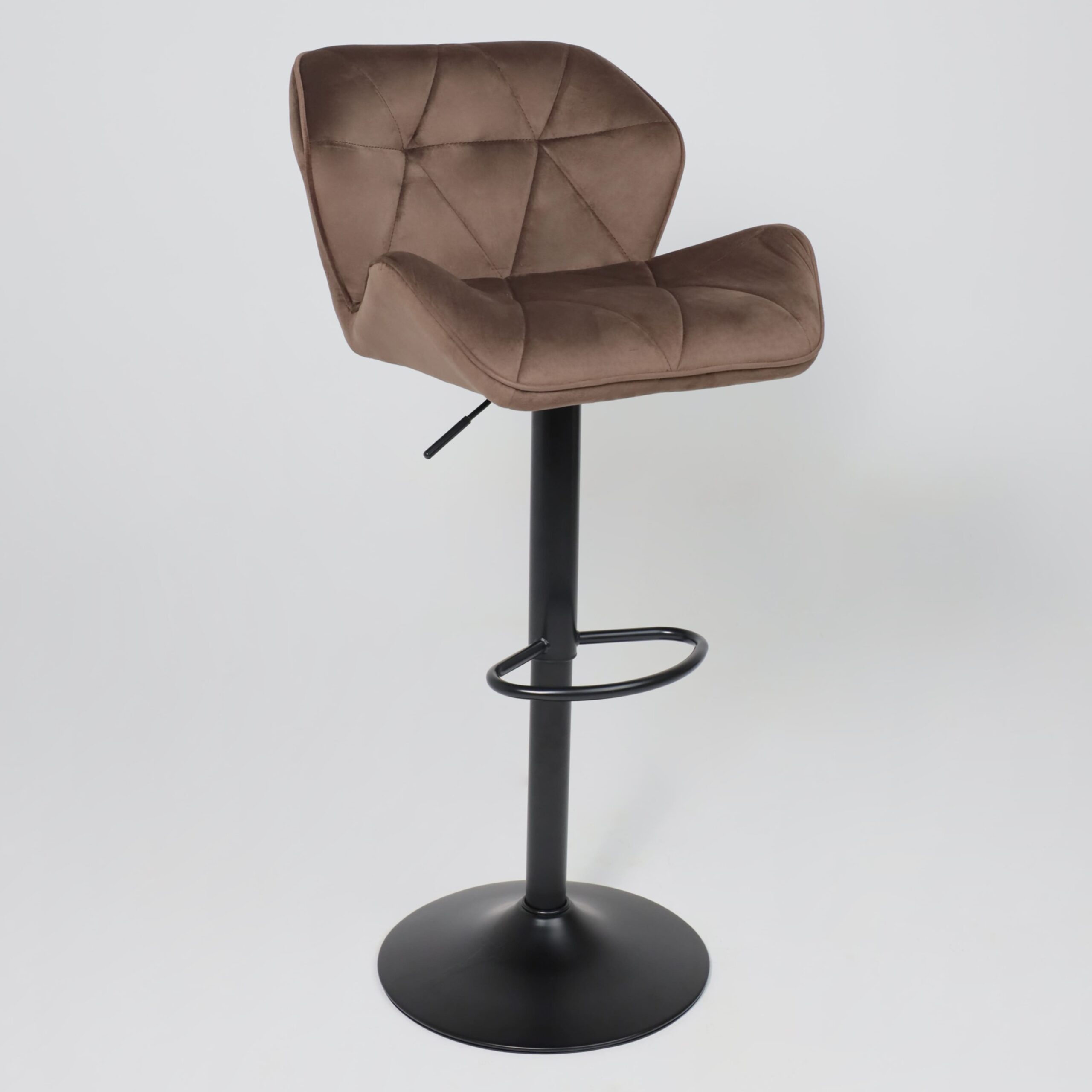 Кресло BERLIN, шоколадный велюр HCJ-10/черный