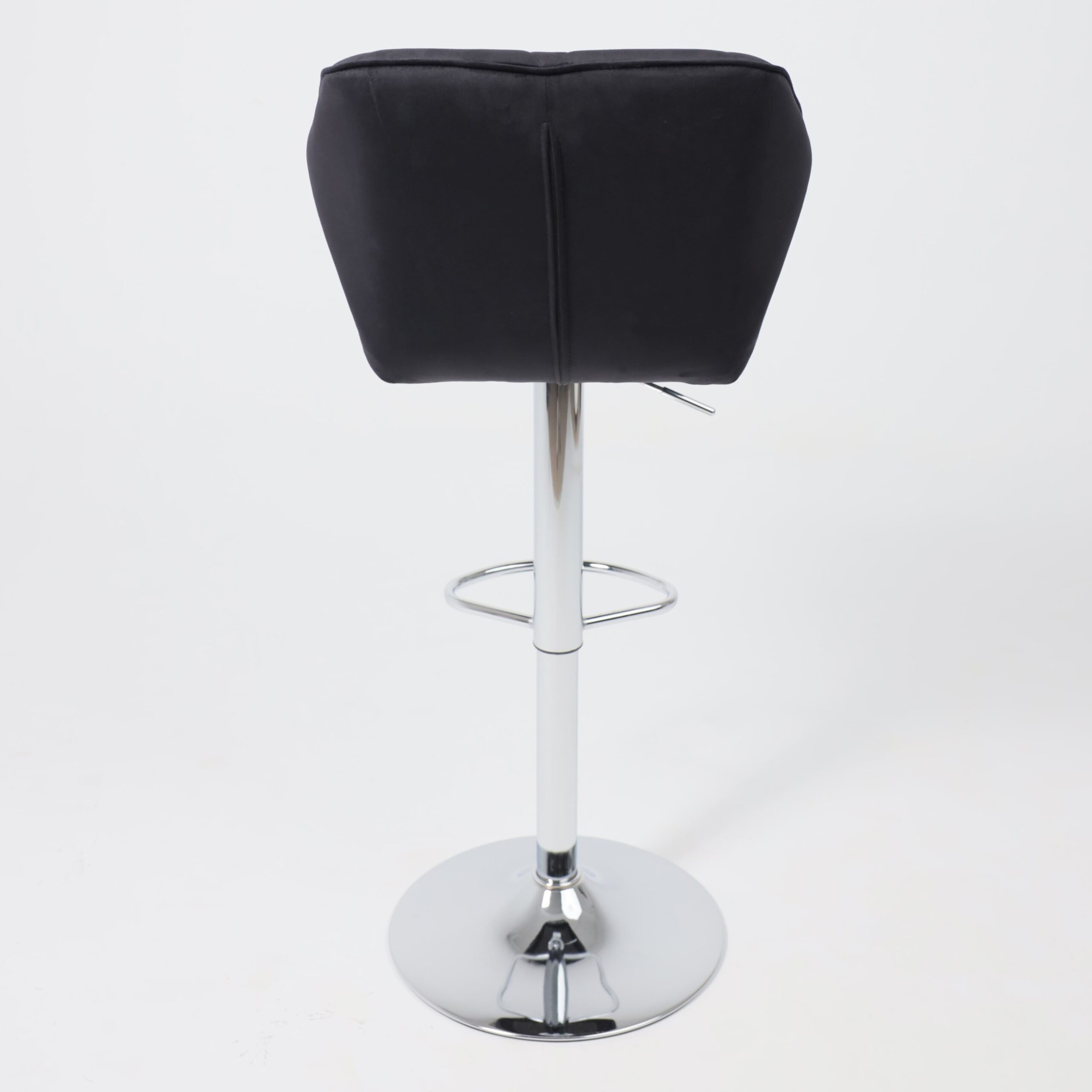 Кресло барное BERLIN GB, Seven 35 черный велюр/хром