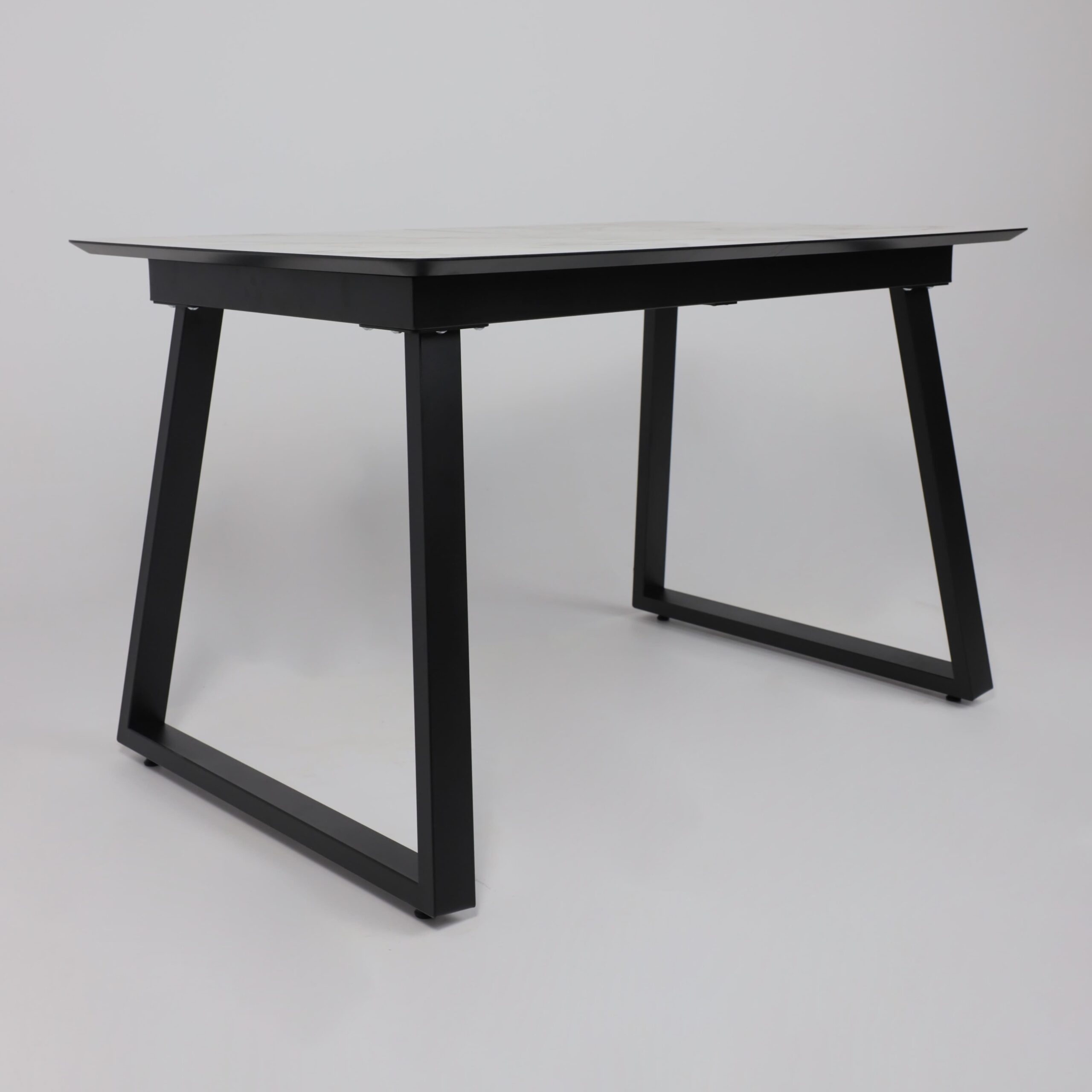 Стол AV 1208, HPL+МДФ,  раздвижной 1200 (1600)*800 Виктори натуральный/черный