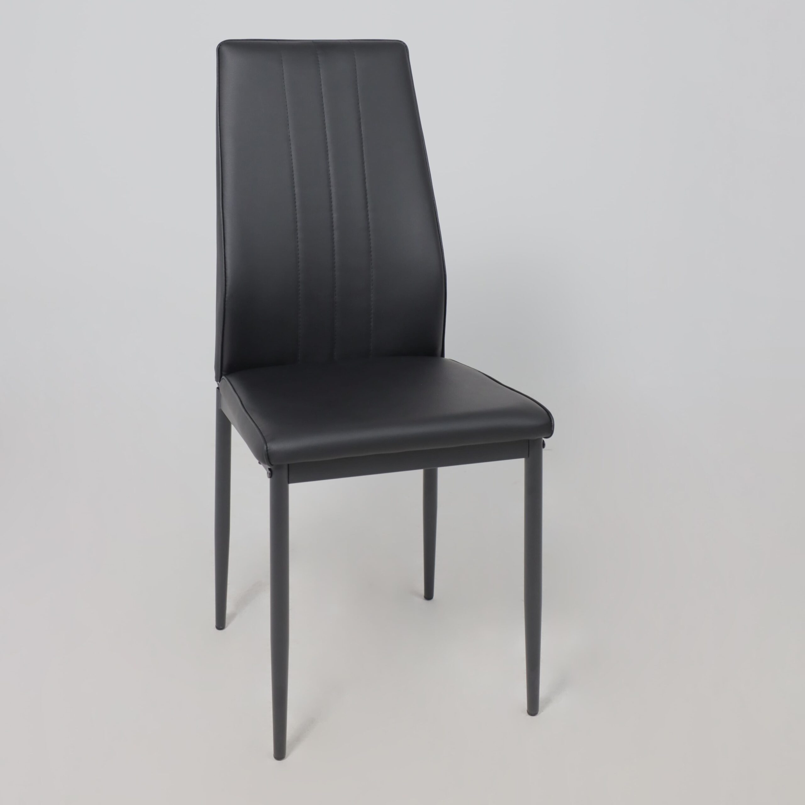 Стул OREO, экокожа, черный/черный