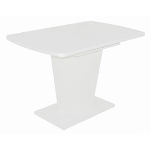 Стол раздвижной на опоре Sheldon, 1180(1570)*720*760, (белый структурный)