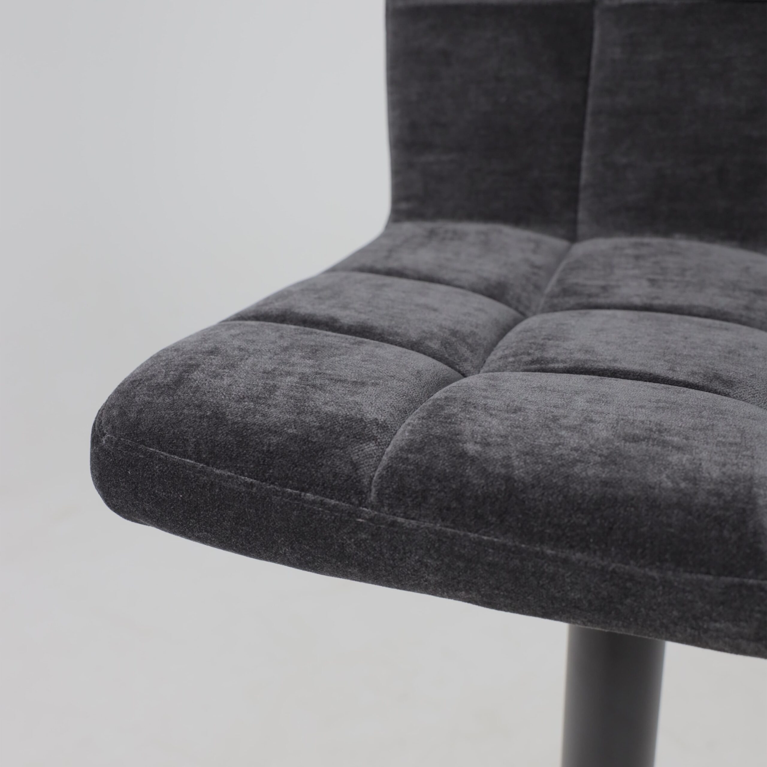 Стул барный LOGOS, черный шенилл Ote Canna 460/черный