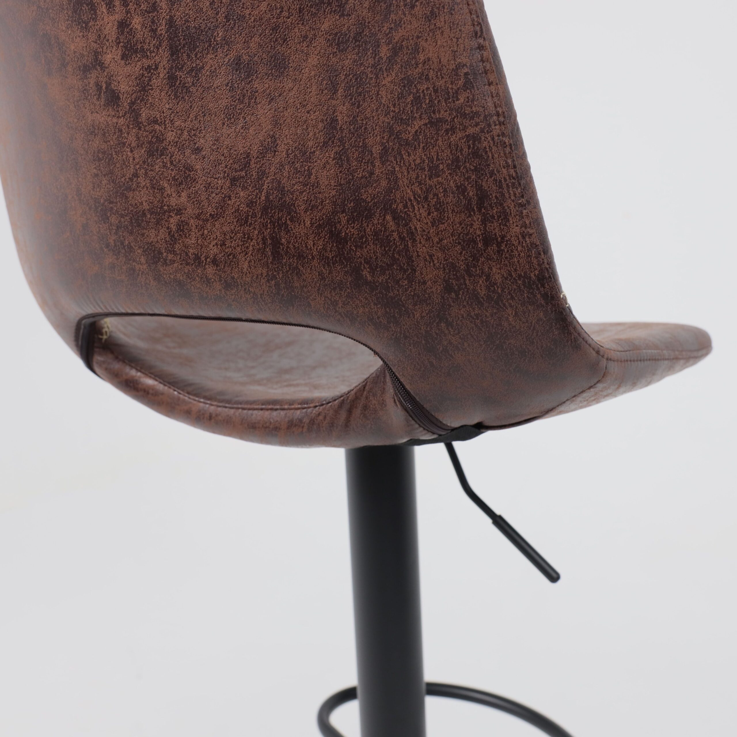 Кресло барное INDIANA, экокожа, коричневый  PU C-03/черный