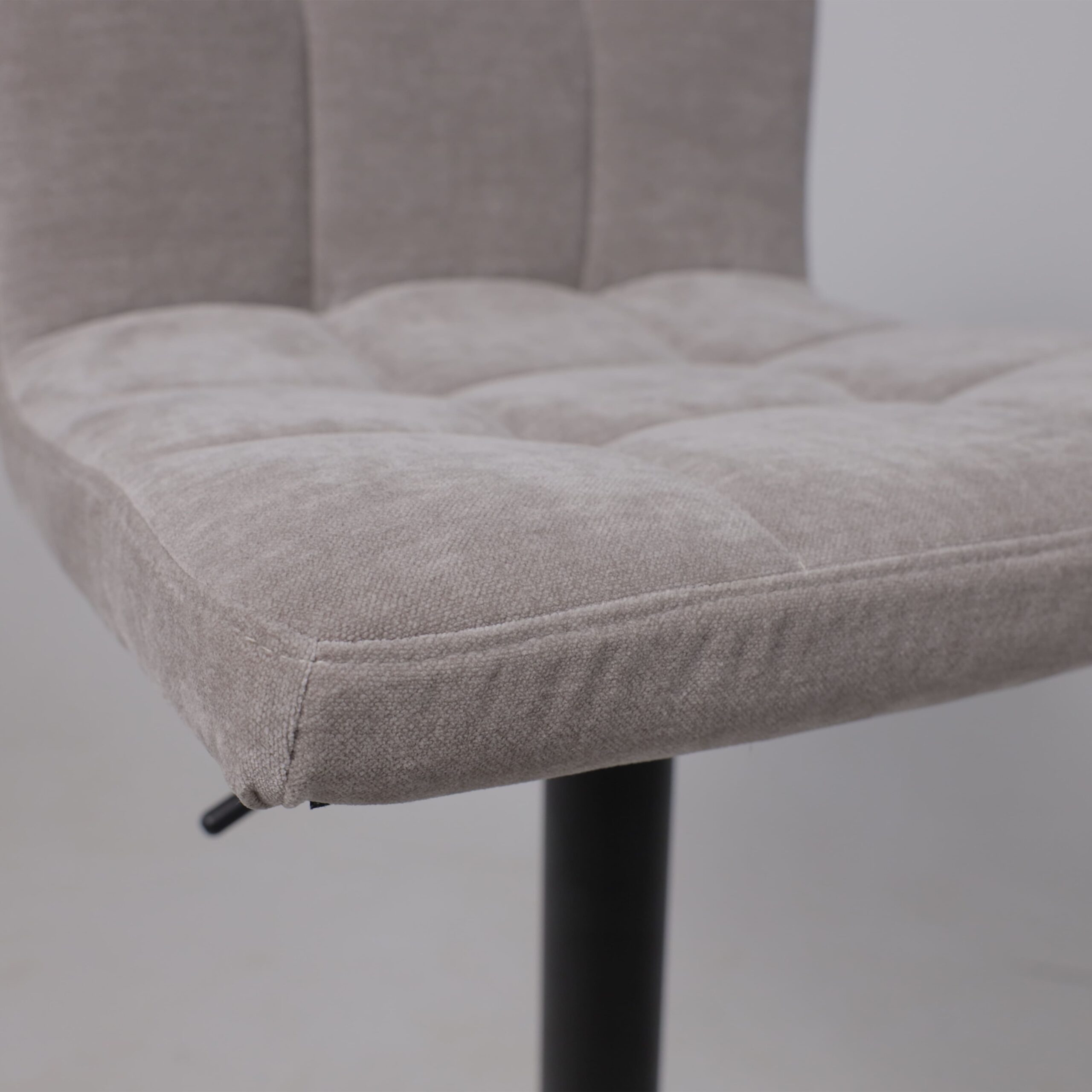 Стул барный LOGOS, серый шенилл Ote Canna 452/черный