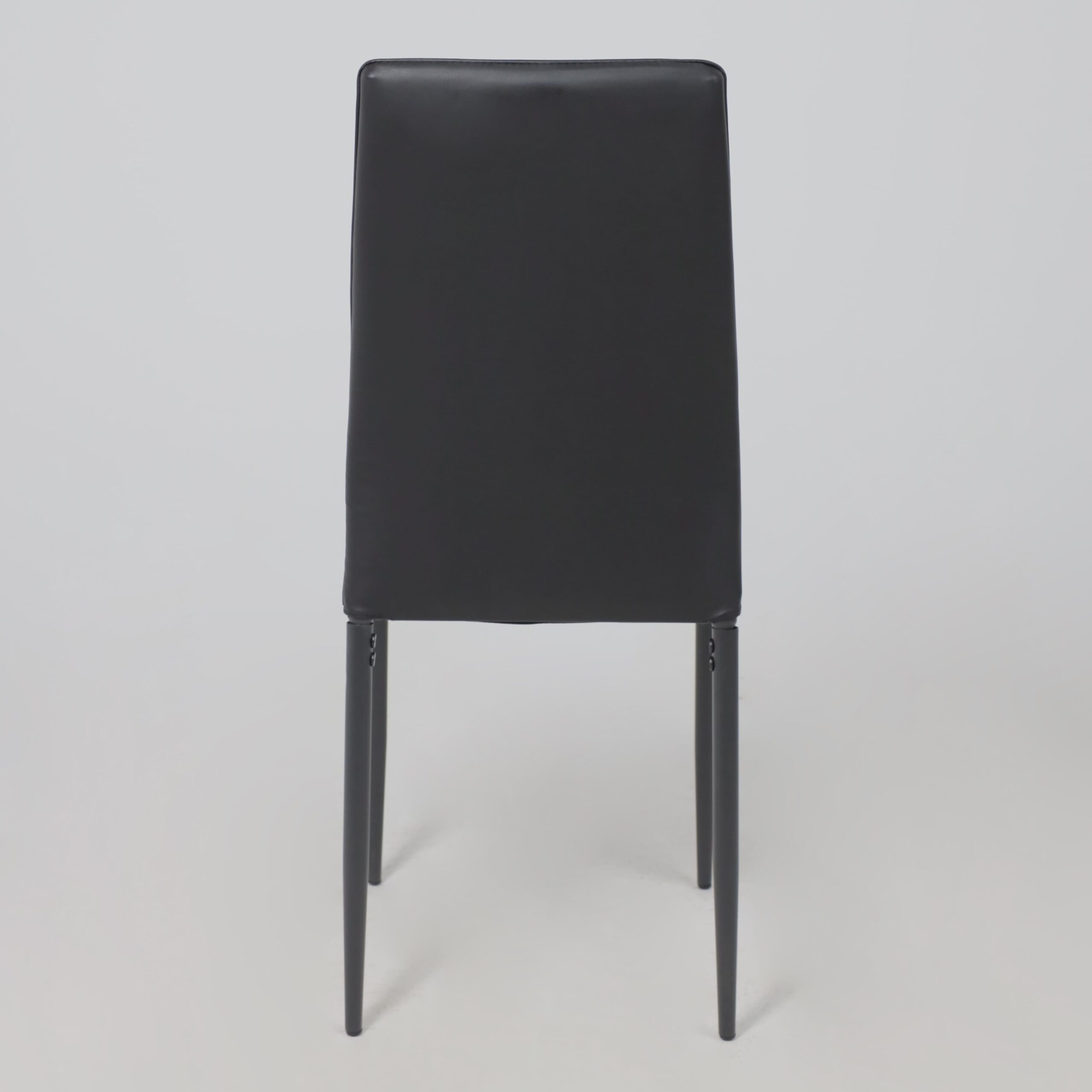 Стул OREO, экокожа, черный/черный