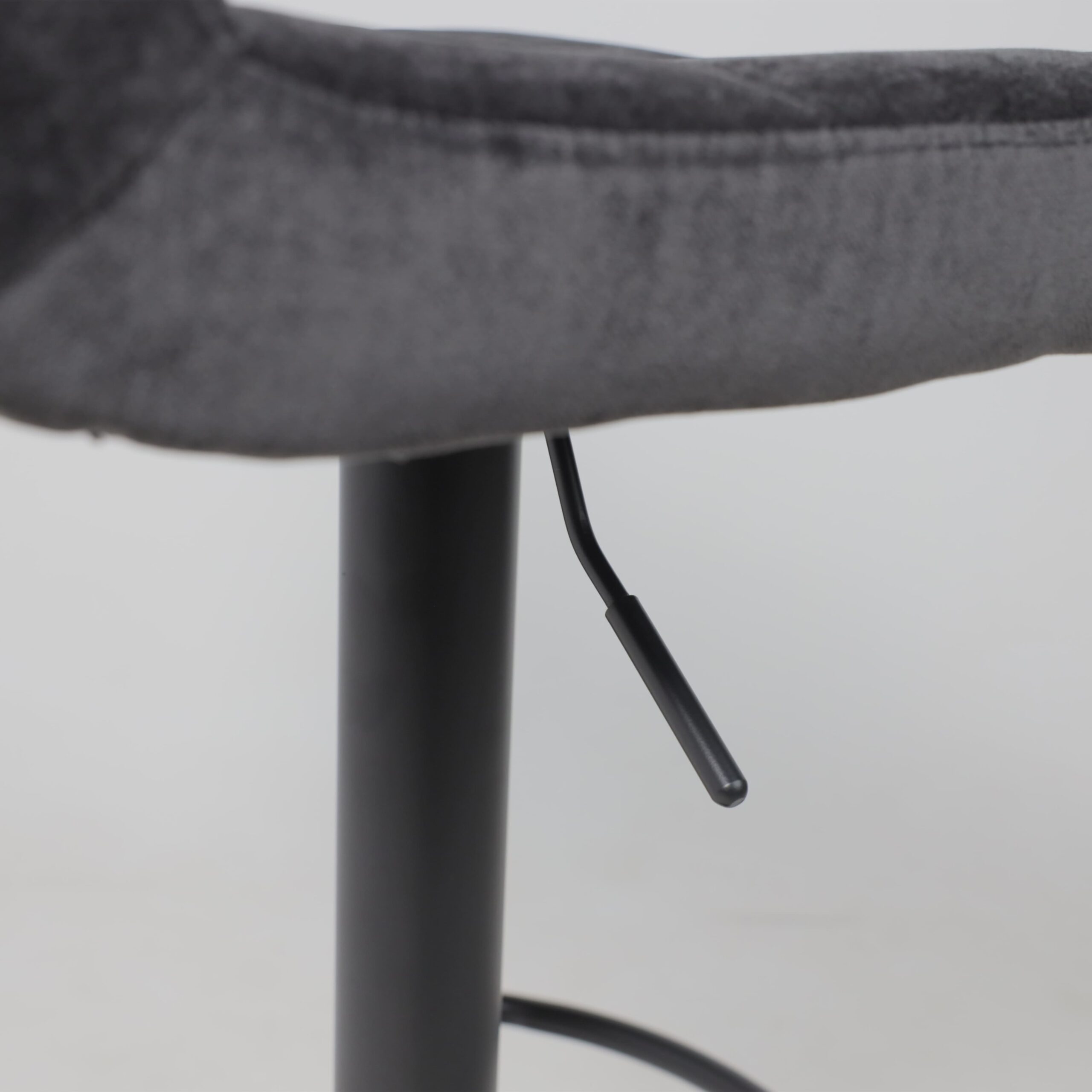 Стул барный LOGOS, черный шенилл Ote Canna 460/черный