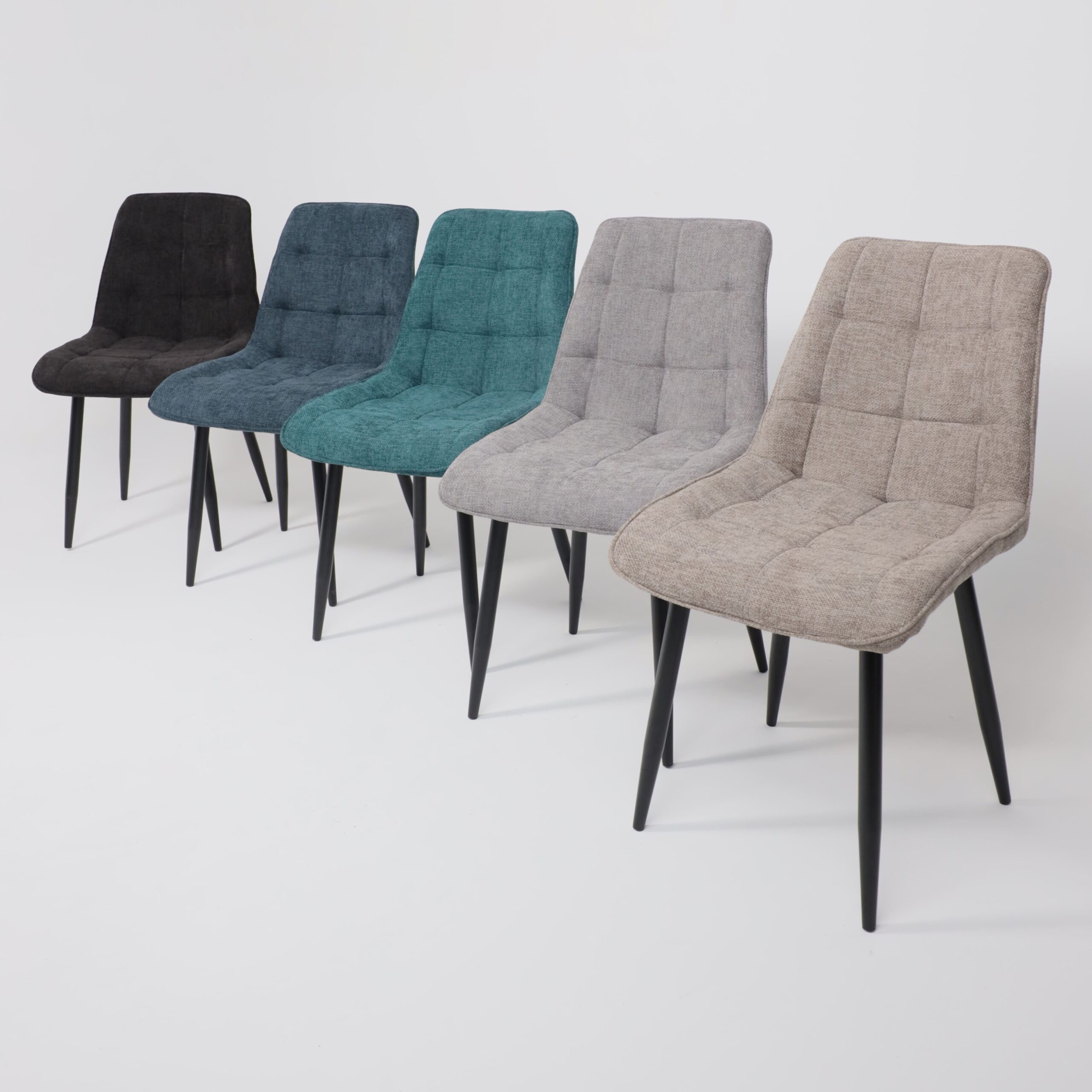 Стул CARIS, черный микровелюр CD2302-29/черный