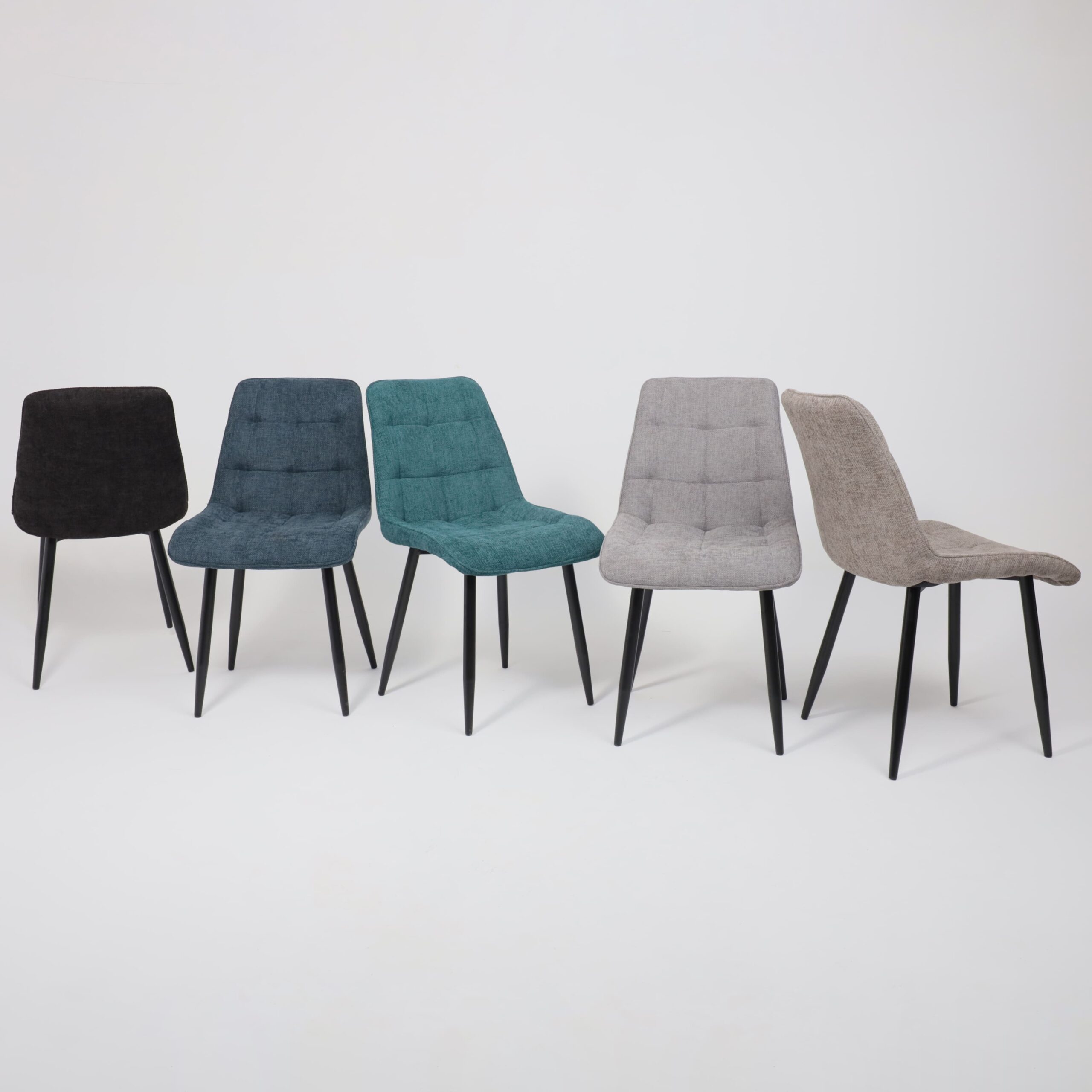 Стул CARIS, черный микровелюр CD2302-29/черный