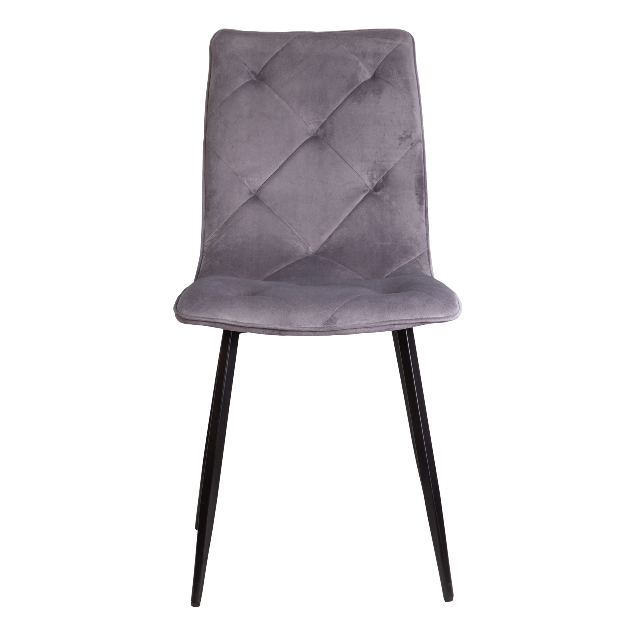 Стул MIRA, светло-серый велюр HLR20/черный