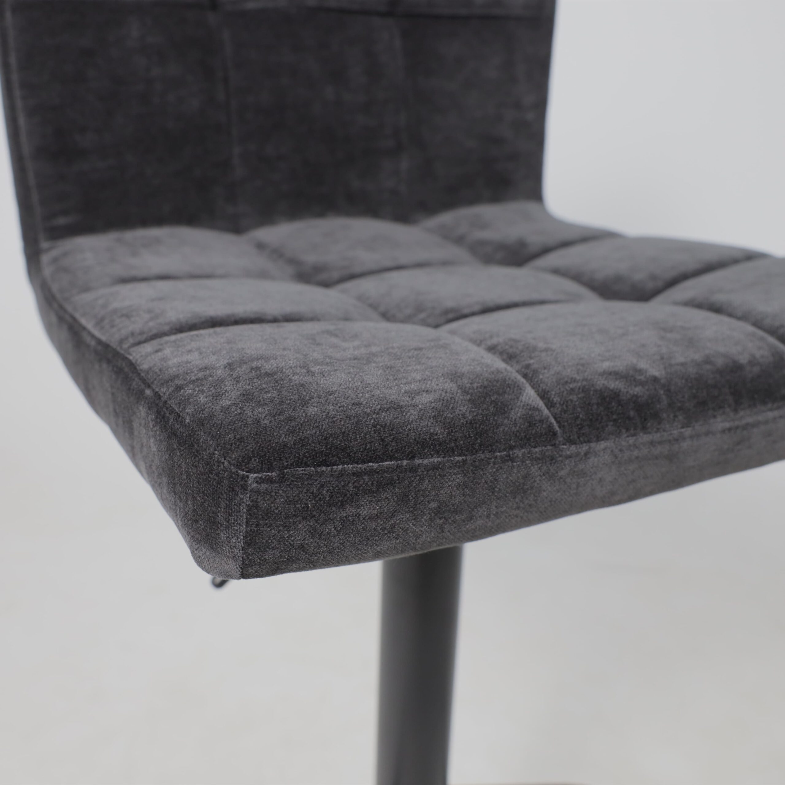 Стул барный LOGOS, черный шенилл Ote Canna 460/черный