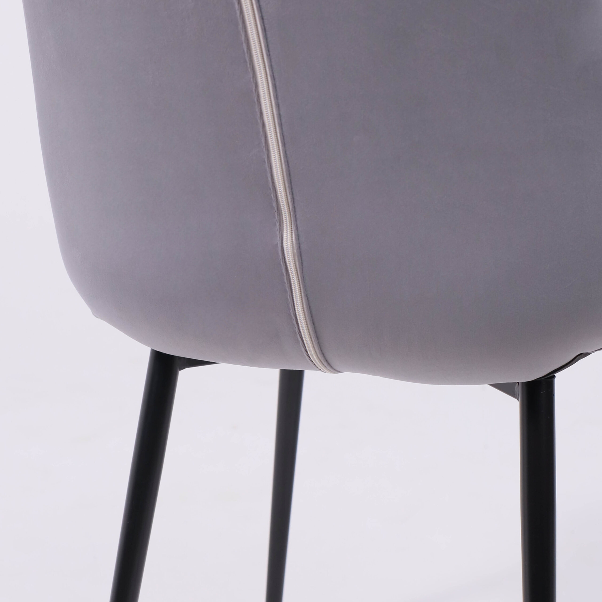 Стул AV 405, темно-серый бархат H-15/черный