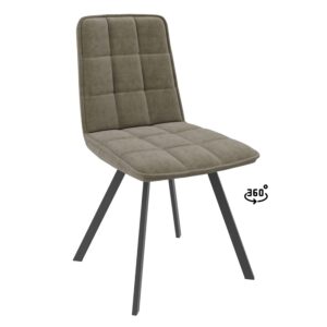 Стул ROM D-R 360, b05 LATTE LUXчерный