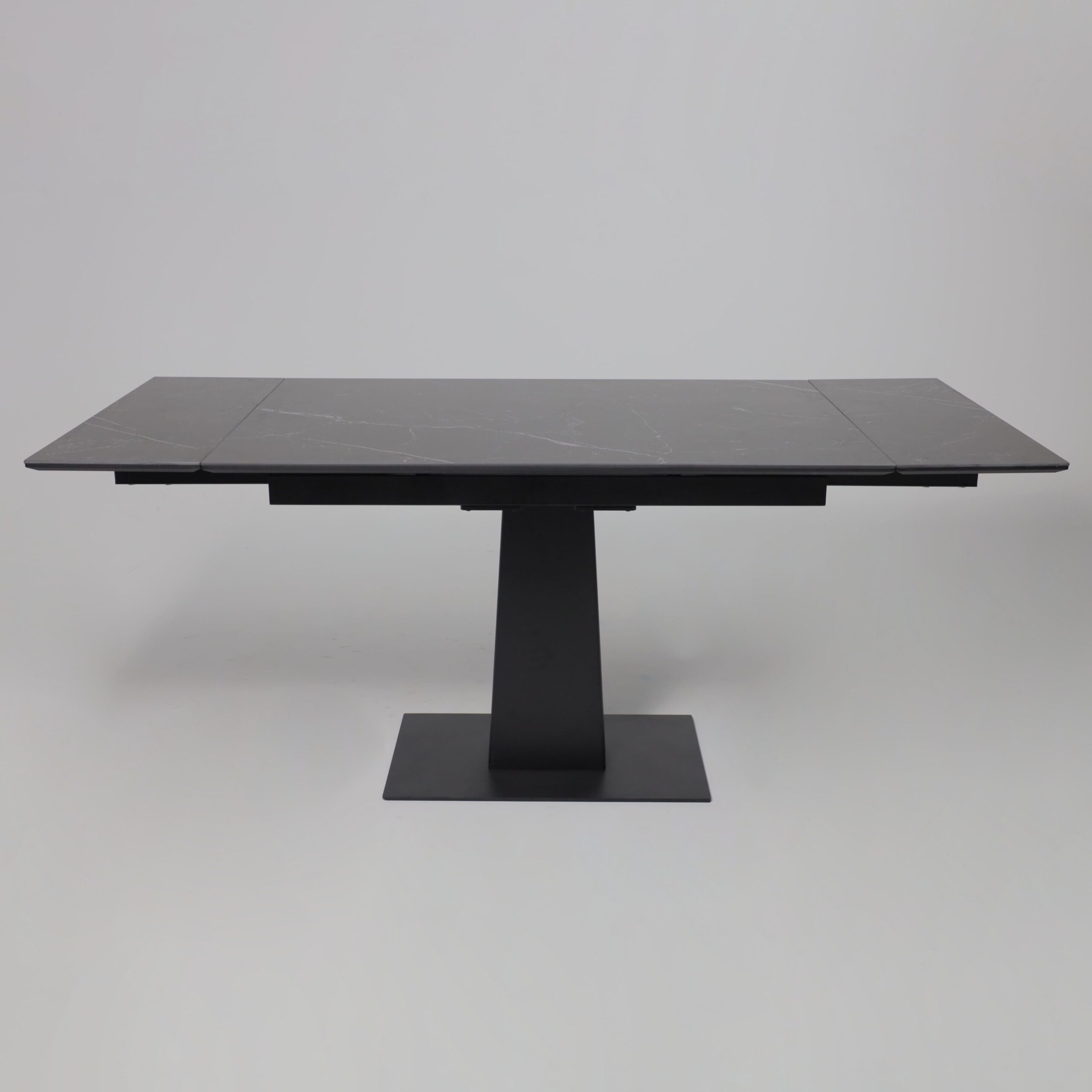 Стол AV 2119, МДФ+керамика, раздвижной 1200 (1800)*800 черный, матовый SHAKESPEARE/черный