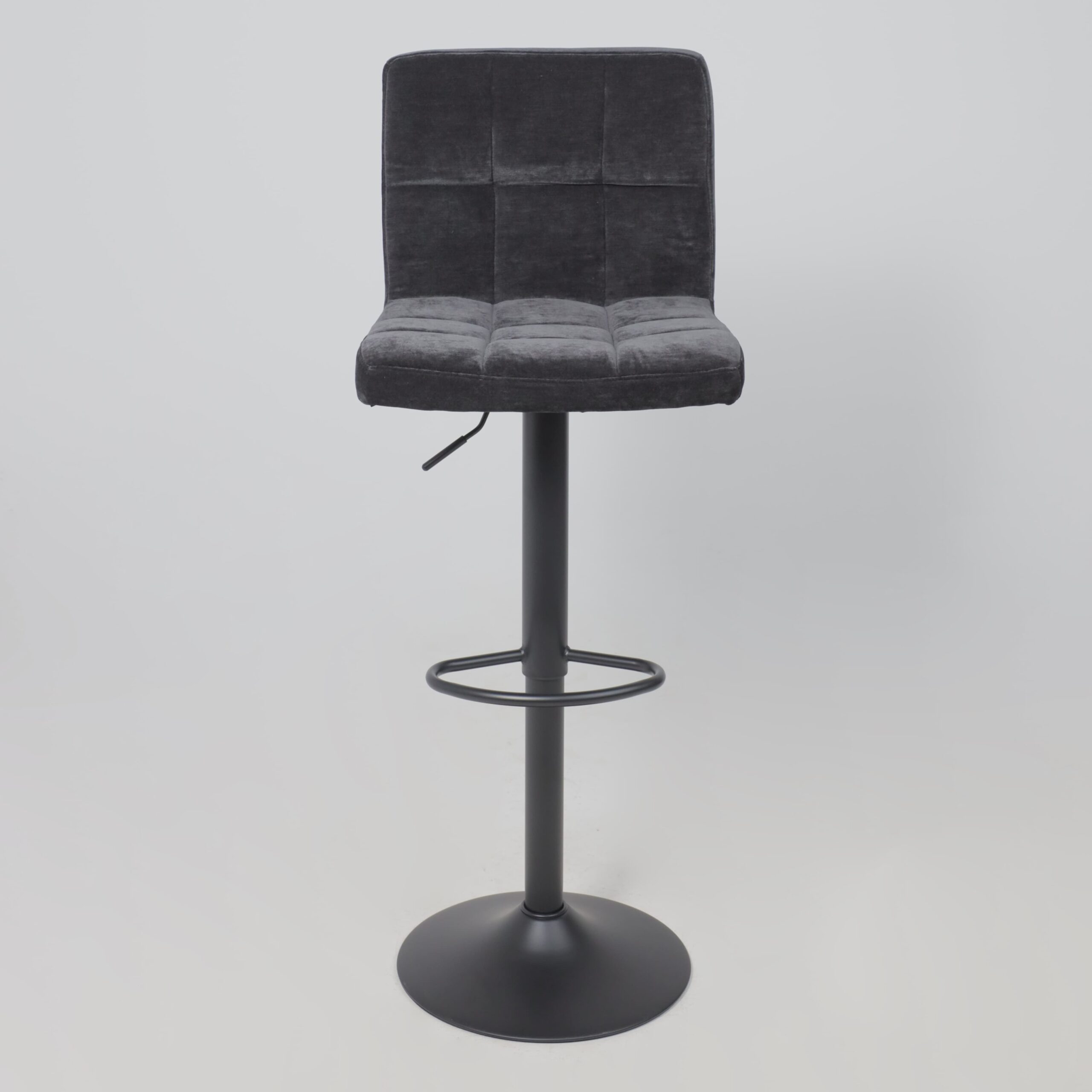 Стул барный LOGOS, черный шенилл Ote Canna 460/черный