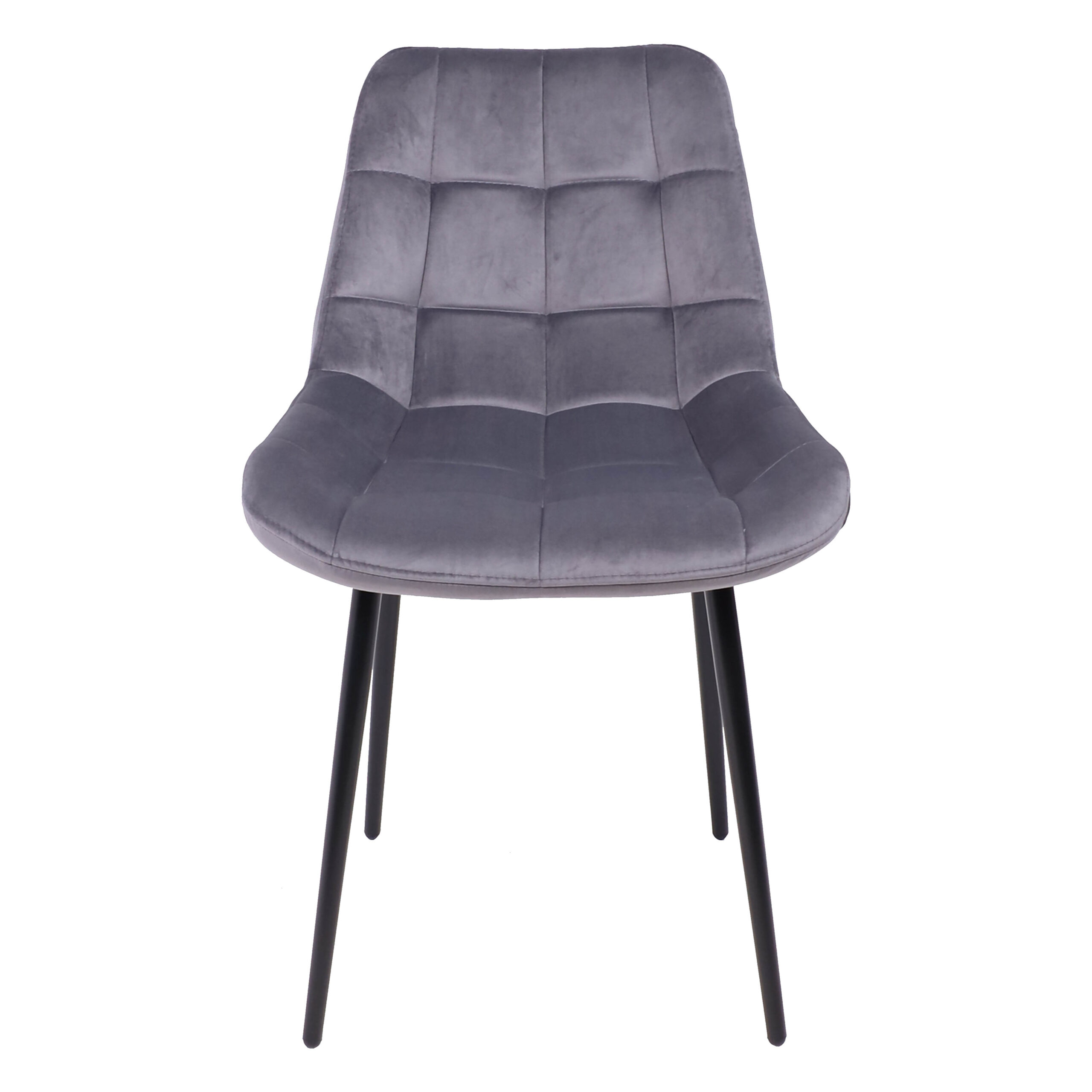 Стул AV 405, темно-серый бархат H-15/черный