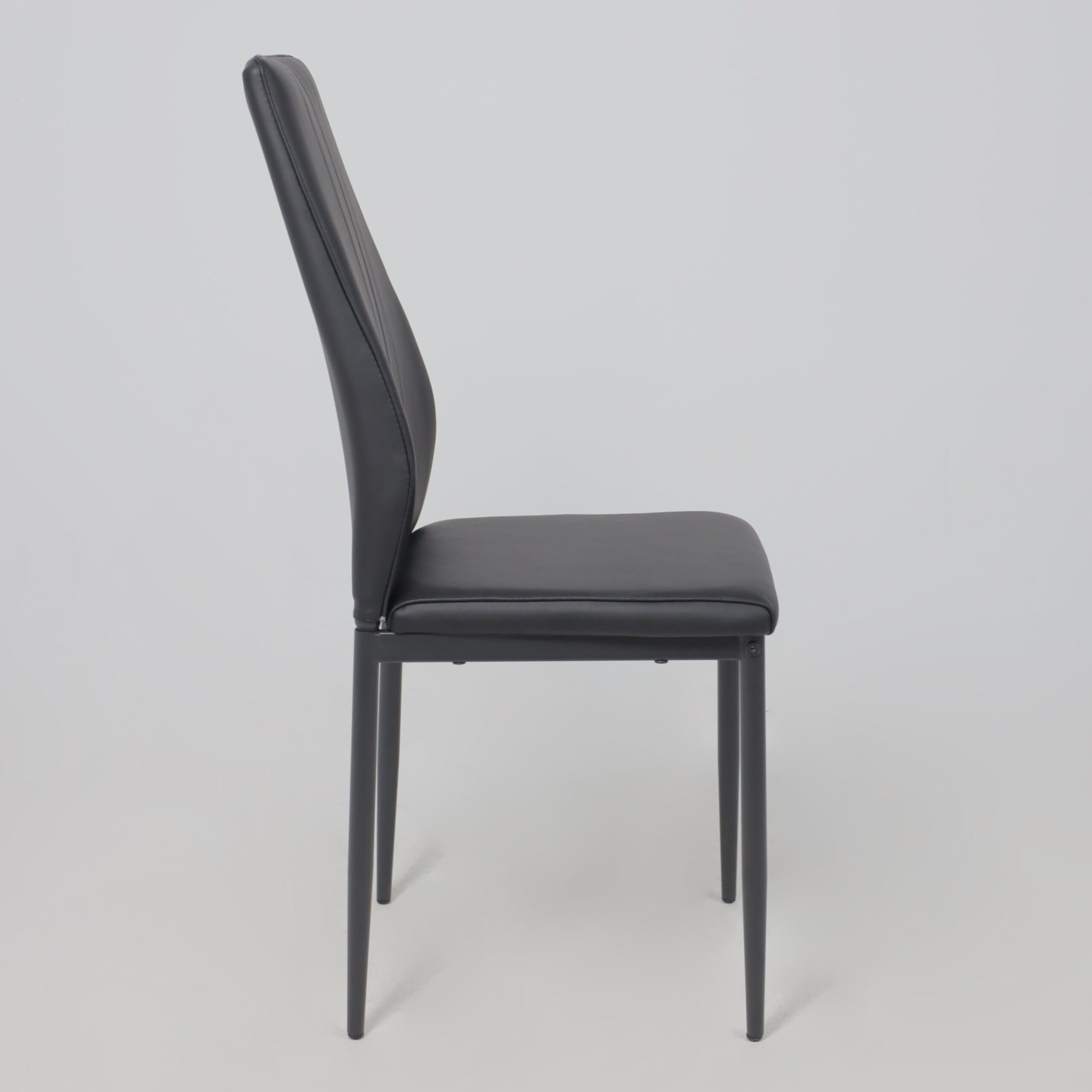 Стул OREO, экокожа, черный/черный